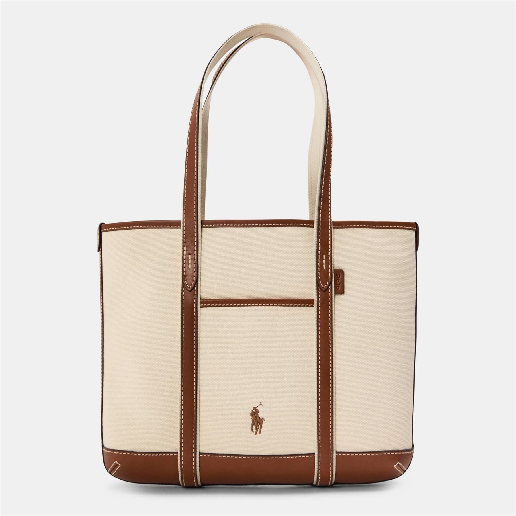 Polo Ralph Lauren Embroidered Rectangle Shape Tote