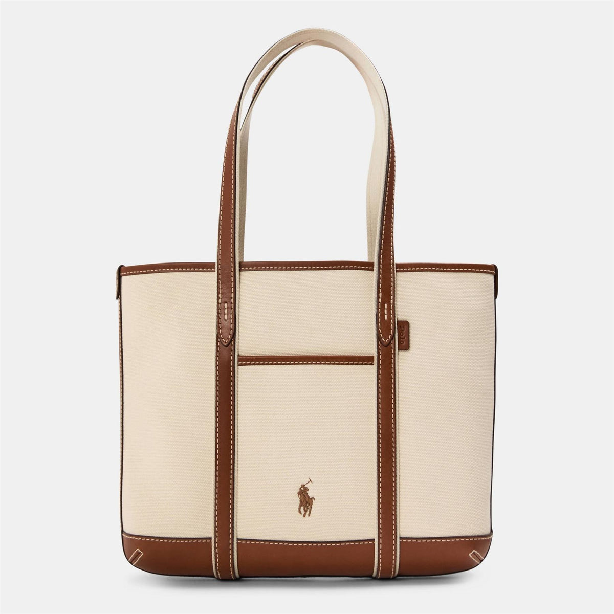 Polo Ralph Lauren Embroidered Rectangle Shape Tote