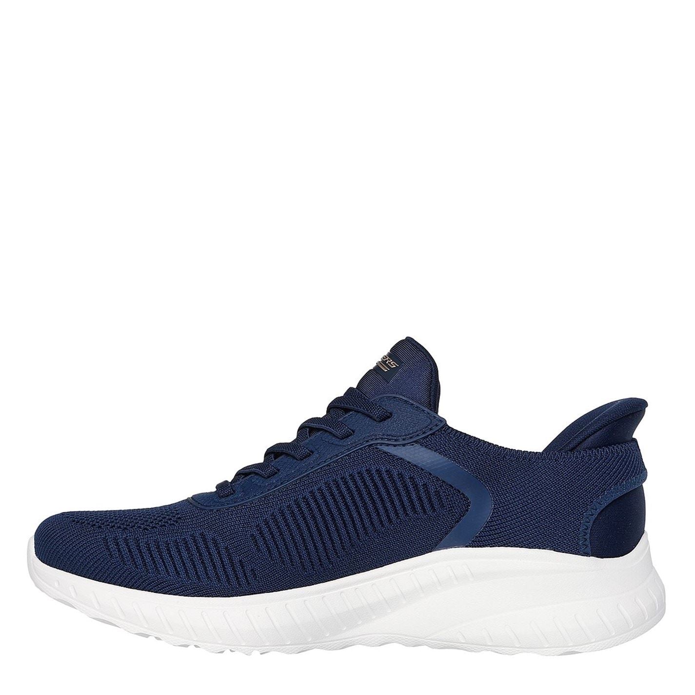 Skechers Engineered Knitted Bungee Slip On Runners