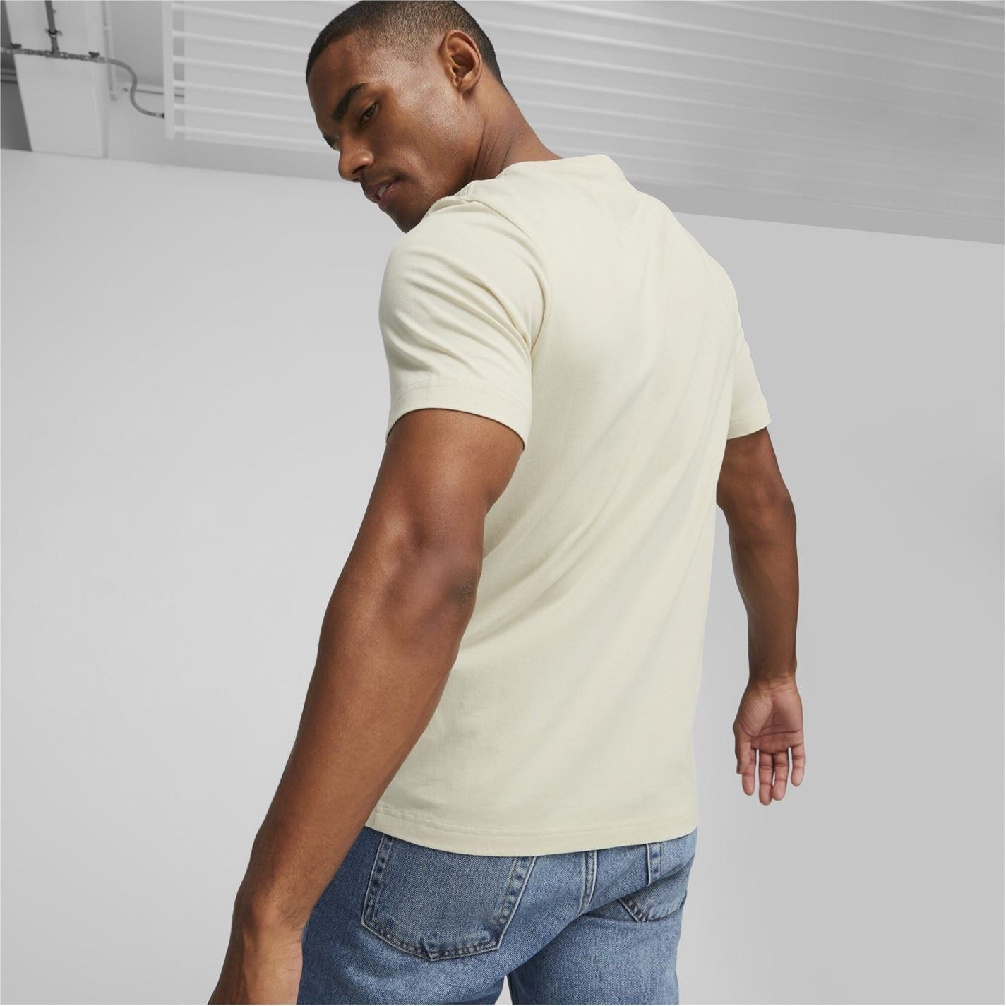 Puma Ess Logo Crew Neck Short Sleeve T-Shirt