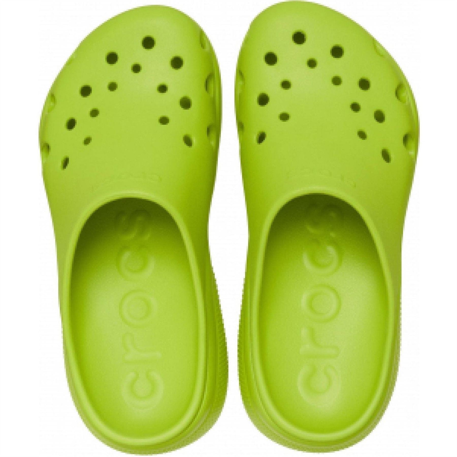 Crocs Aura Closed Toe Low Heel Shuv Clogs