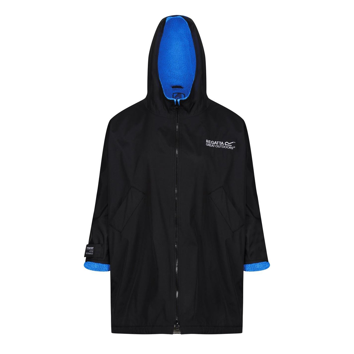 Regatta Kids Fleece Lined Oversized Fit Waterproof Robe