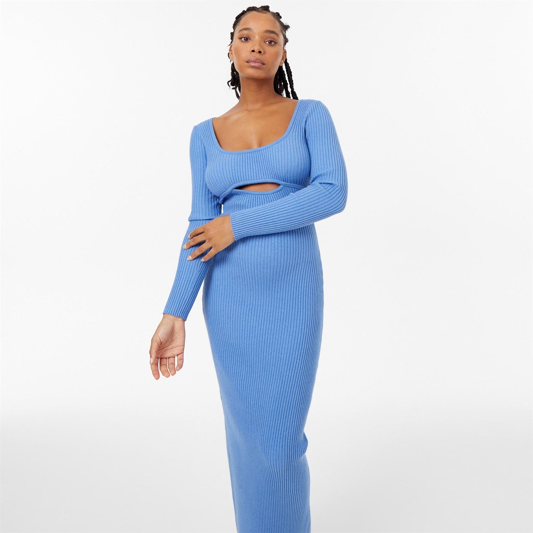 Jack Wills Cut Out Midaxi Dress
