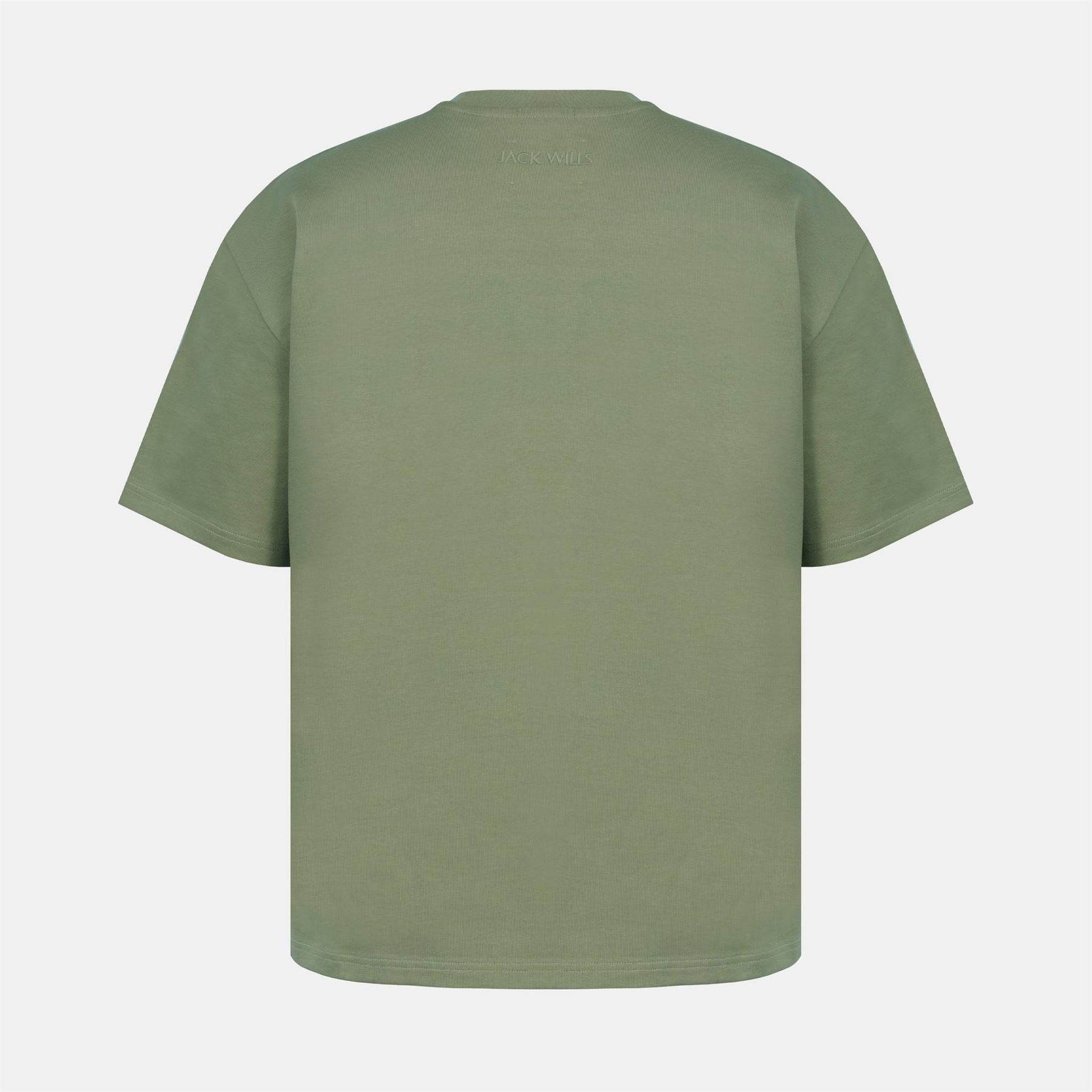 Jack Wills Jw Boxy Tee Cotton Short Sleeve Fit T-Shirt