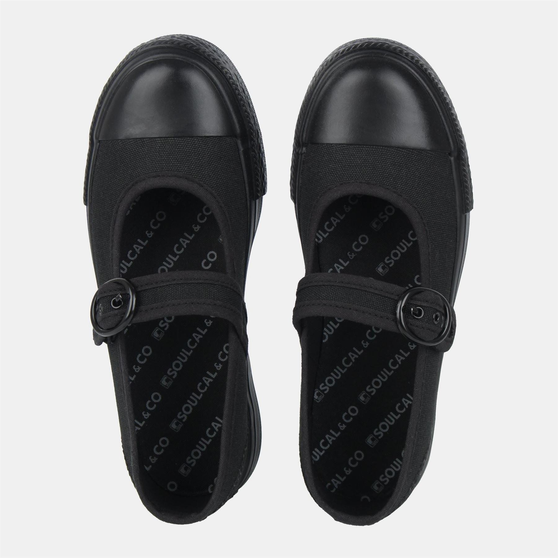 SoulCal Canvasas Hook And Loop Trainers
