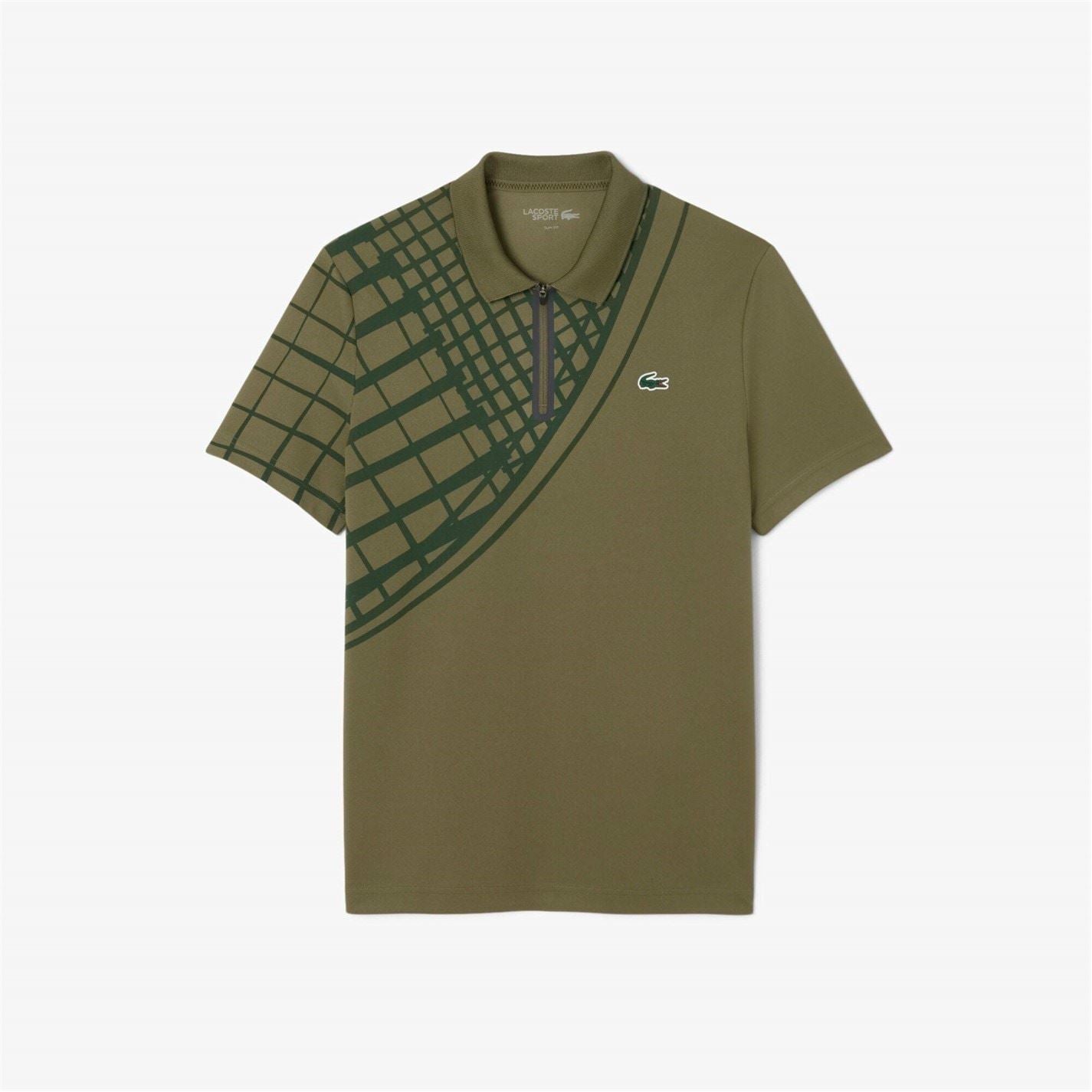 Lacoste Us Open Short Sleeve Performance Polo Shirt