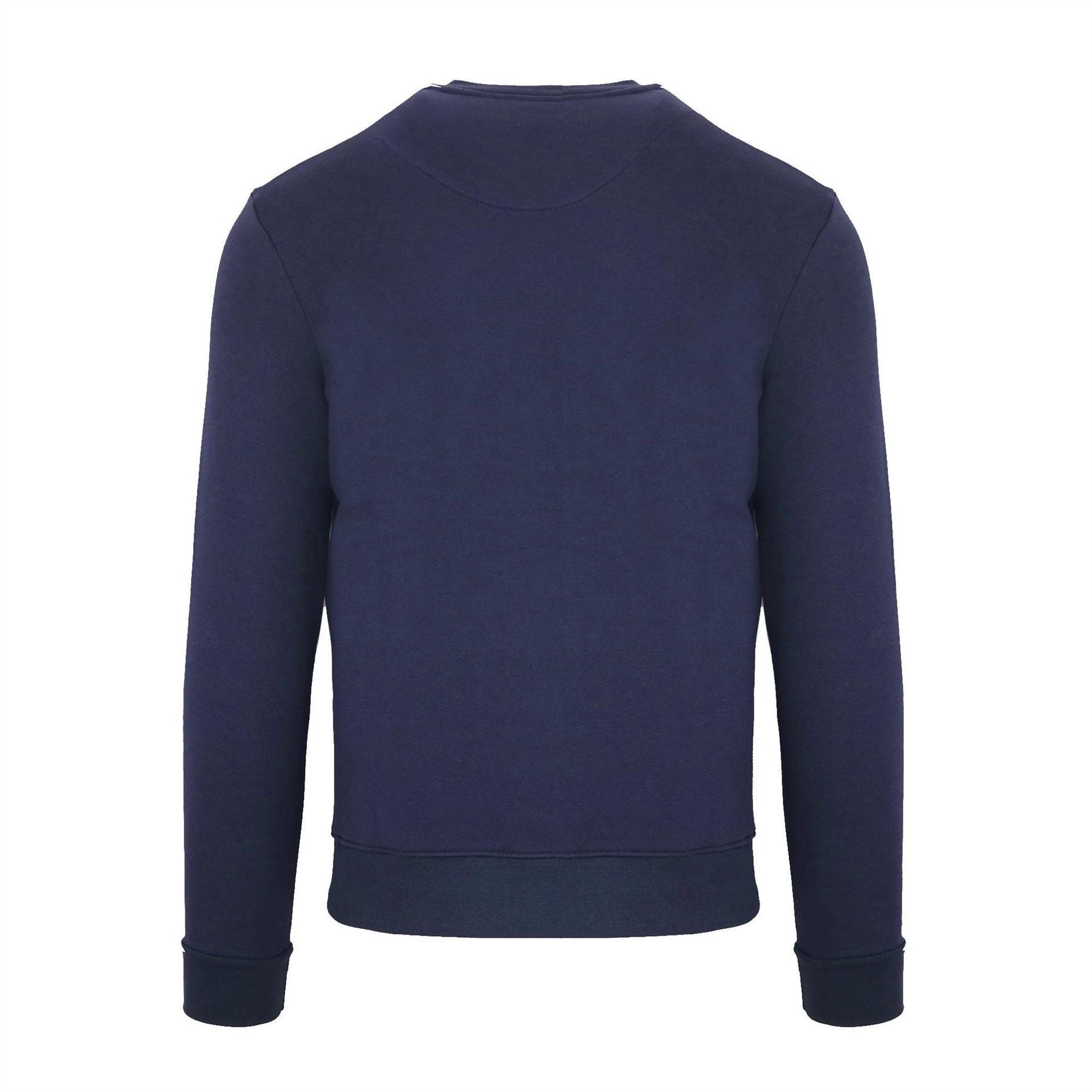 Aquascutum Printed Logo Crew Neck Long Sleeve Sweatshirt