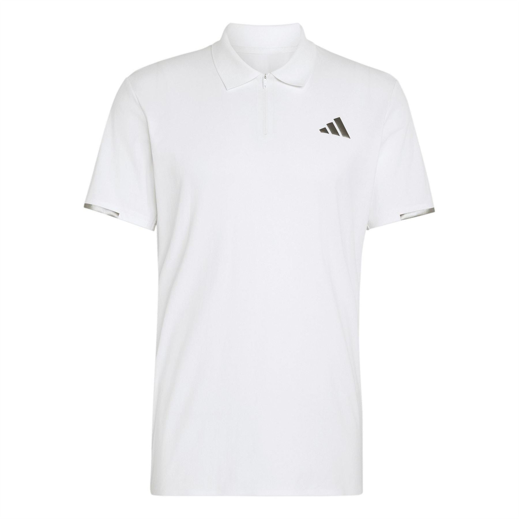 adidas Wim Bold Logo Collared Short Sleeve Polo Shirt