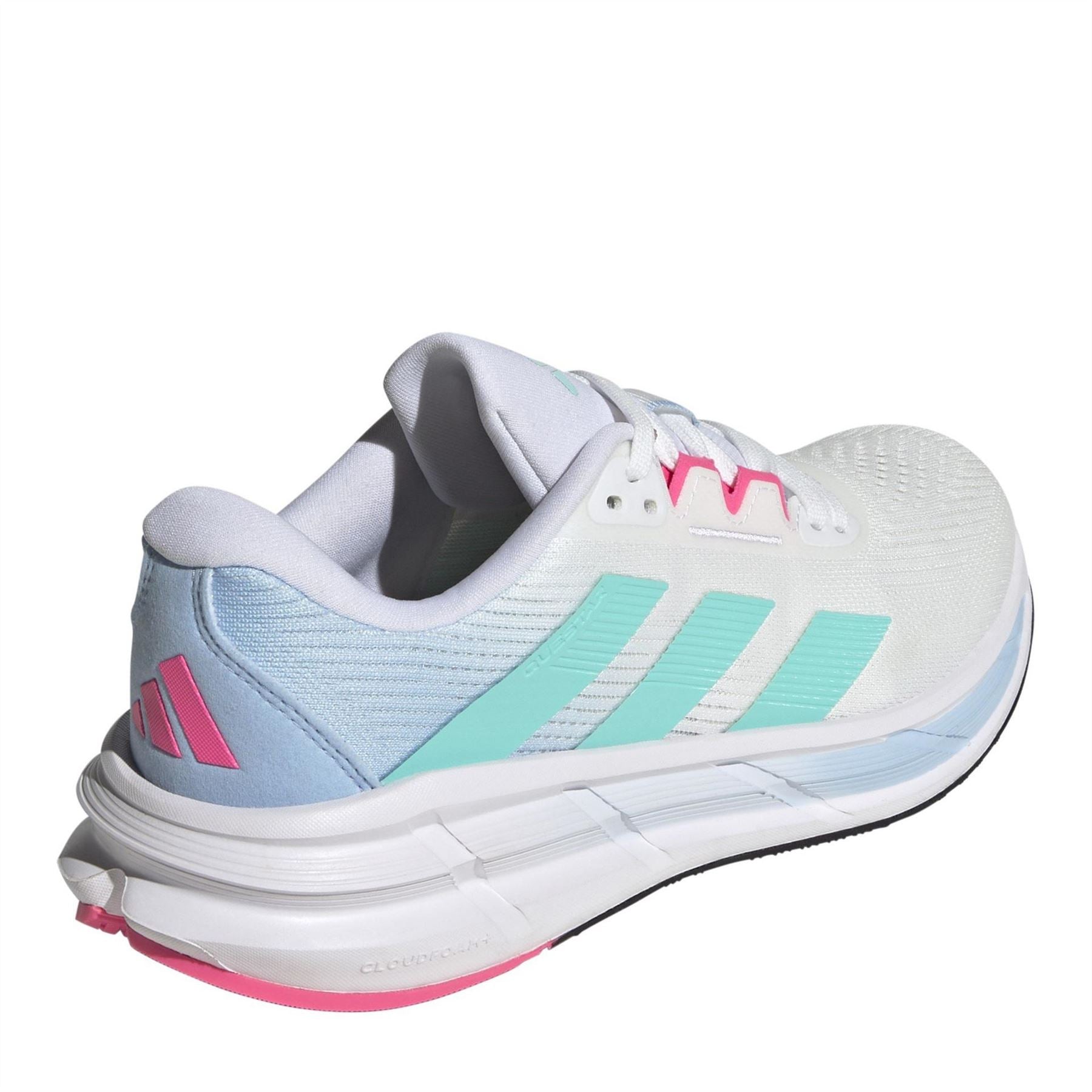 adidas Questar 3 Lace Up Low Top Sneakers