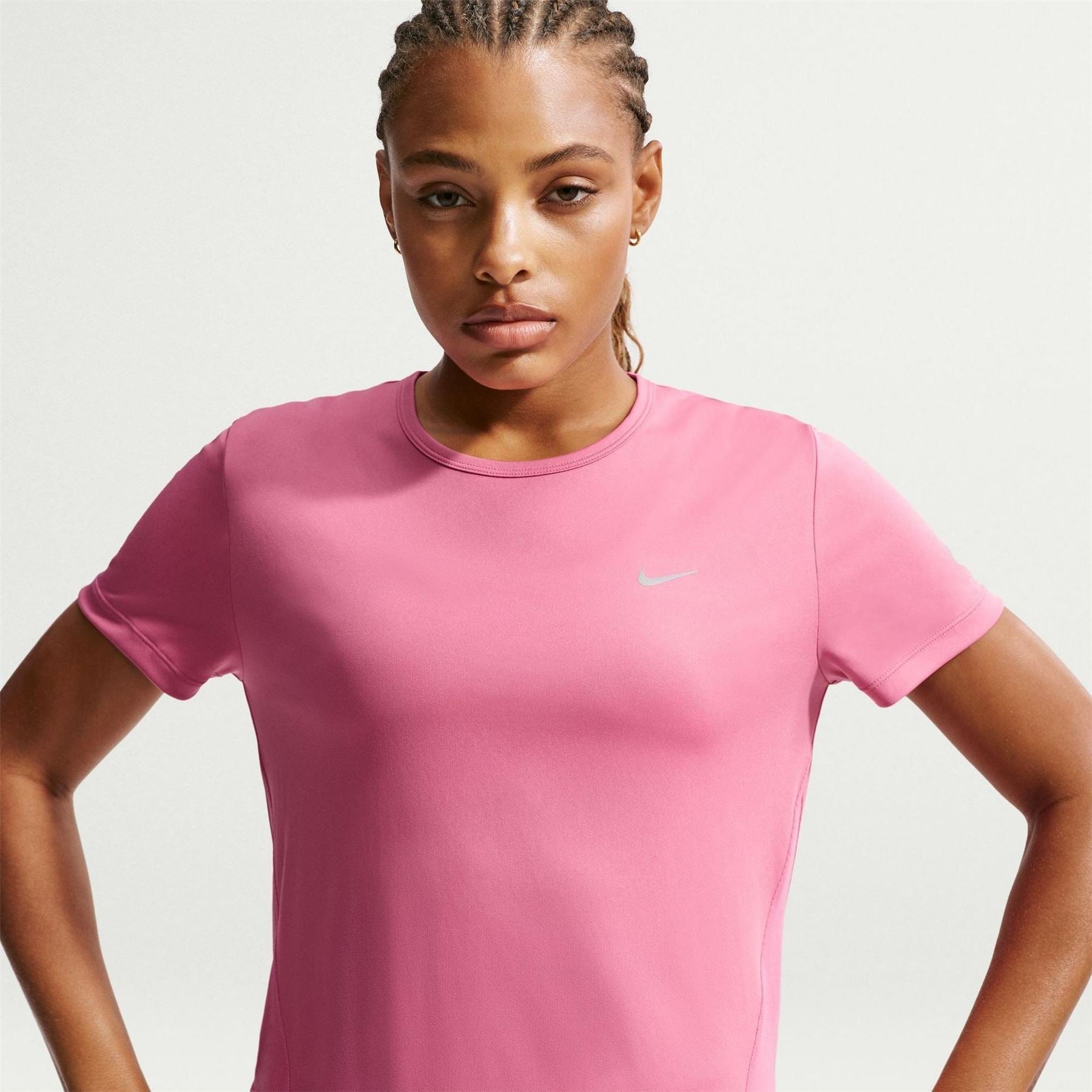 Nike Womens Tempo Dri Fit Short Sleeve Running Top