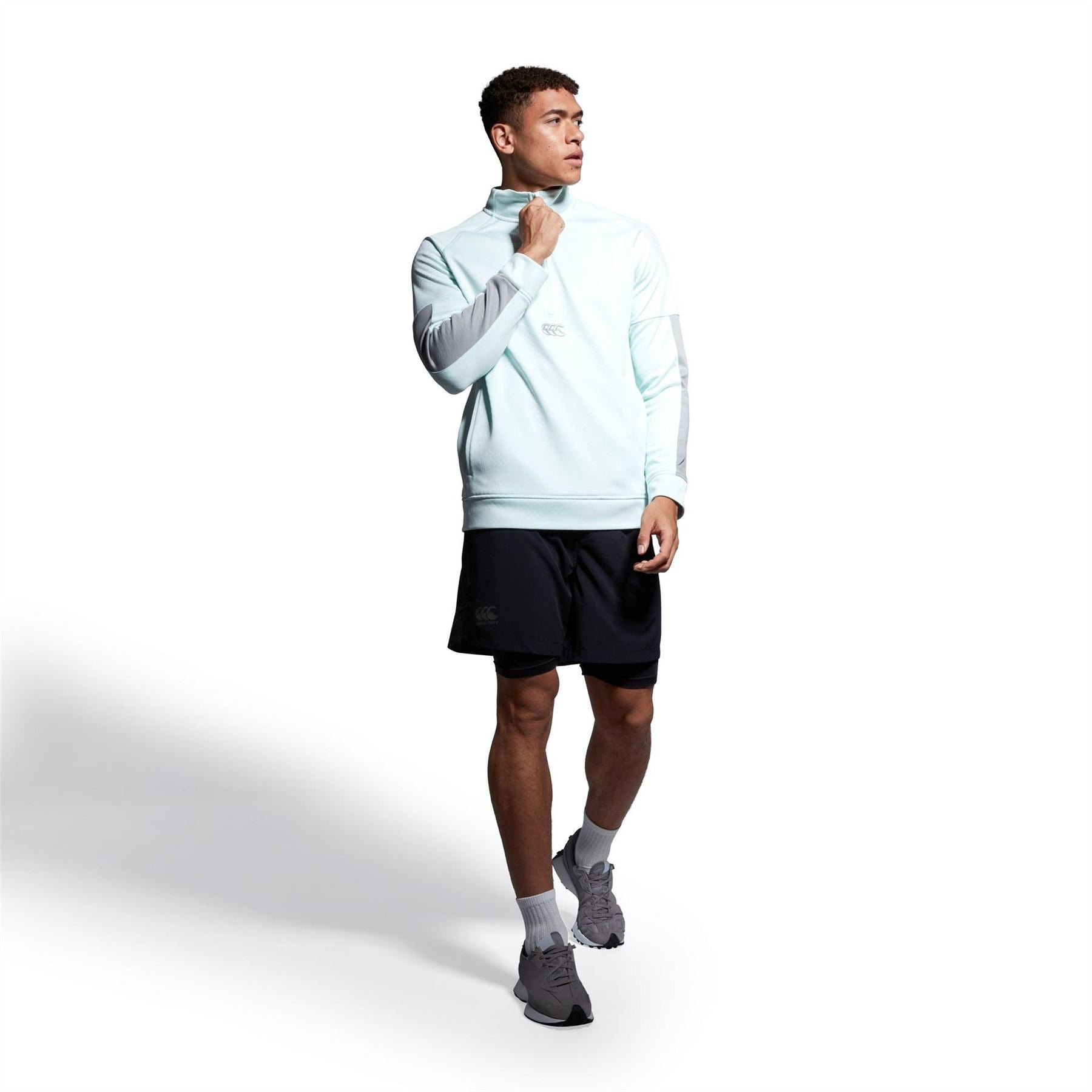 Canterbury Mens Quarter Zip Thermal Fleece