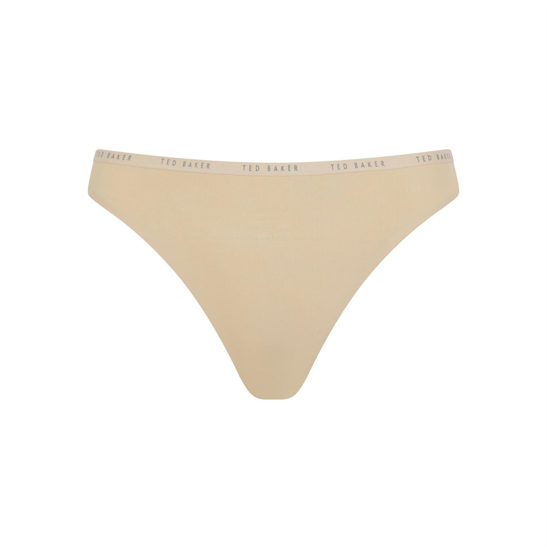 Ted Baker 3 Pack All Over Logo Thong