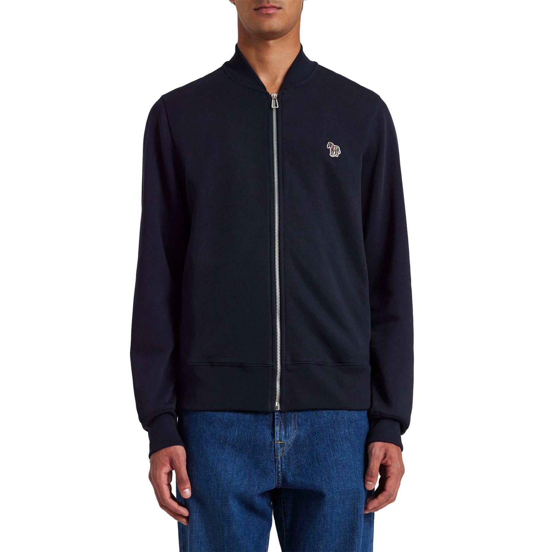 PS Paul Smith Mens Smith Regular Zebra Bomber Jacket