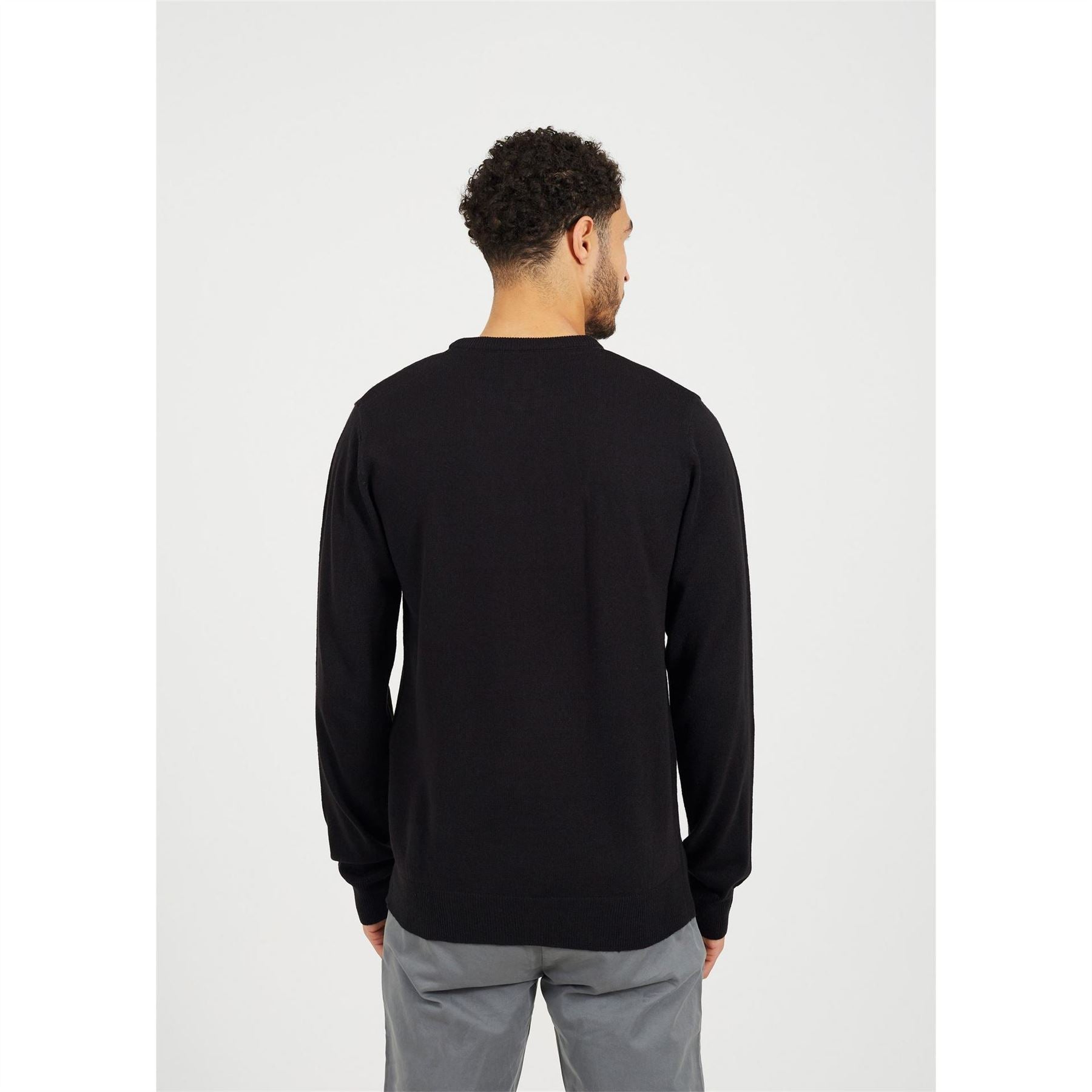 Brave Soul Crew Neck Regular Fit Long Sleeve Sweater