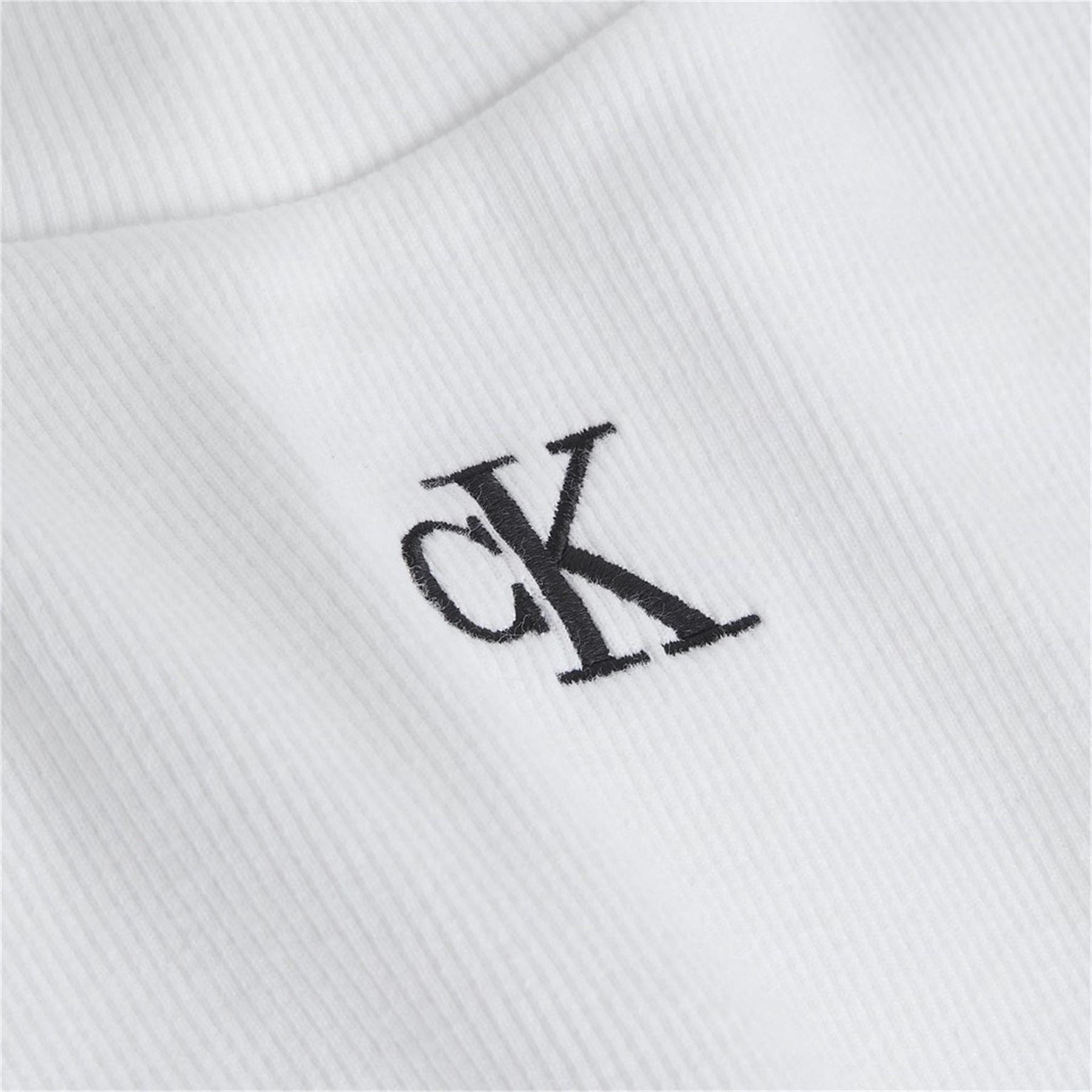 Calvin Klein Jeans Rib Cropped T-Shirt