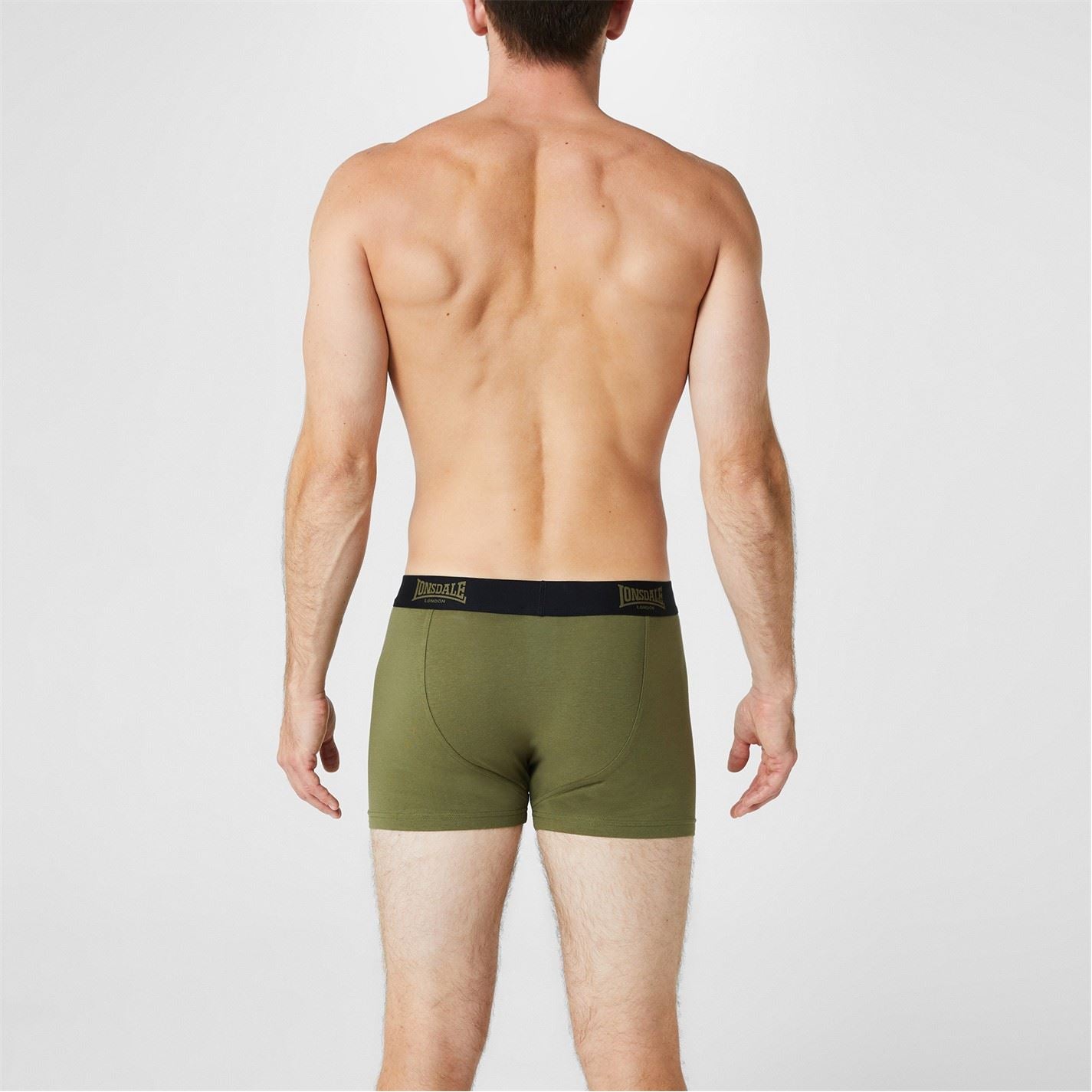 Lonsdale Mens 2 Pack Trunk