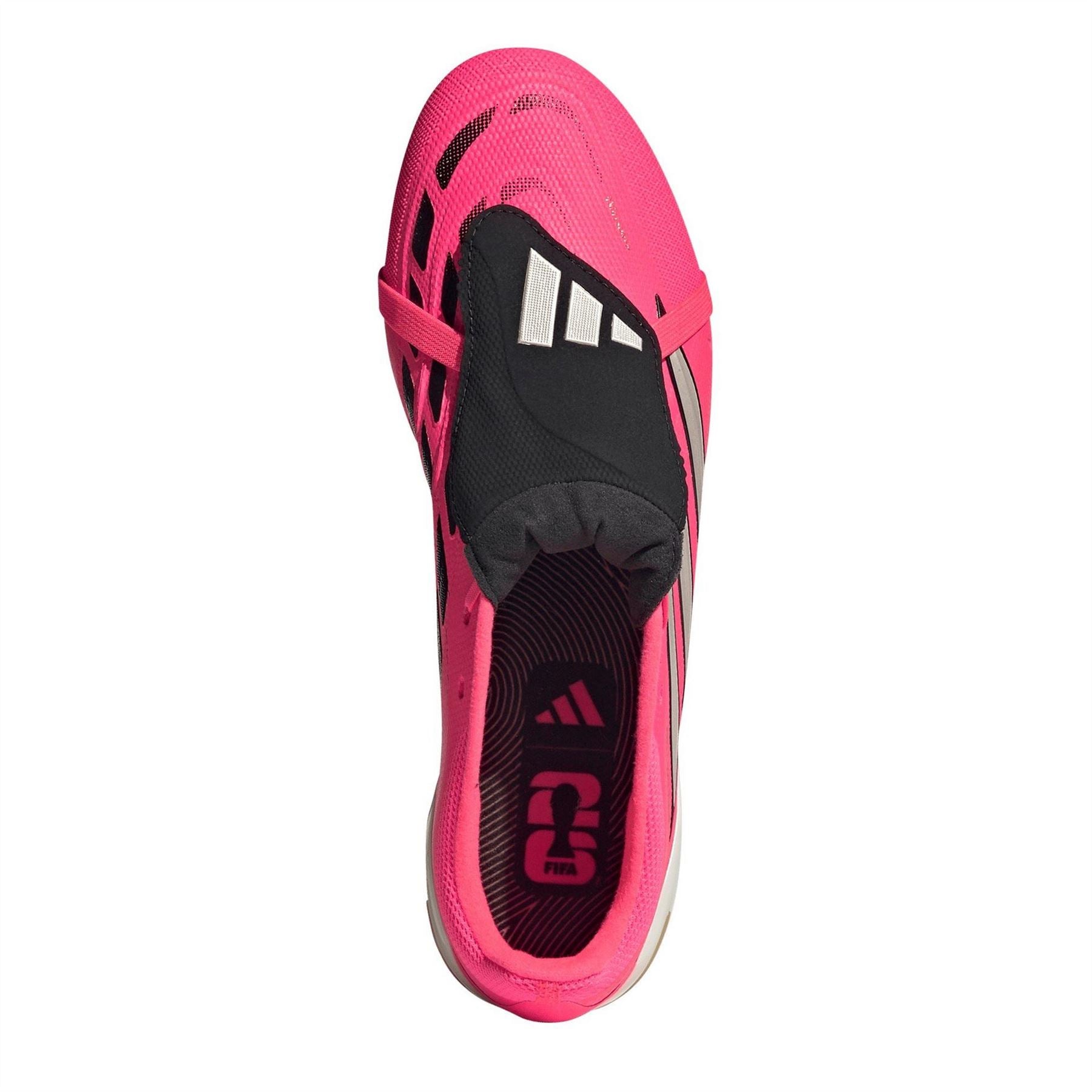 adidas Mens Predator Fold Over Tongue Academy Firm Ground Football Boots