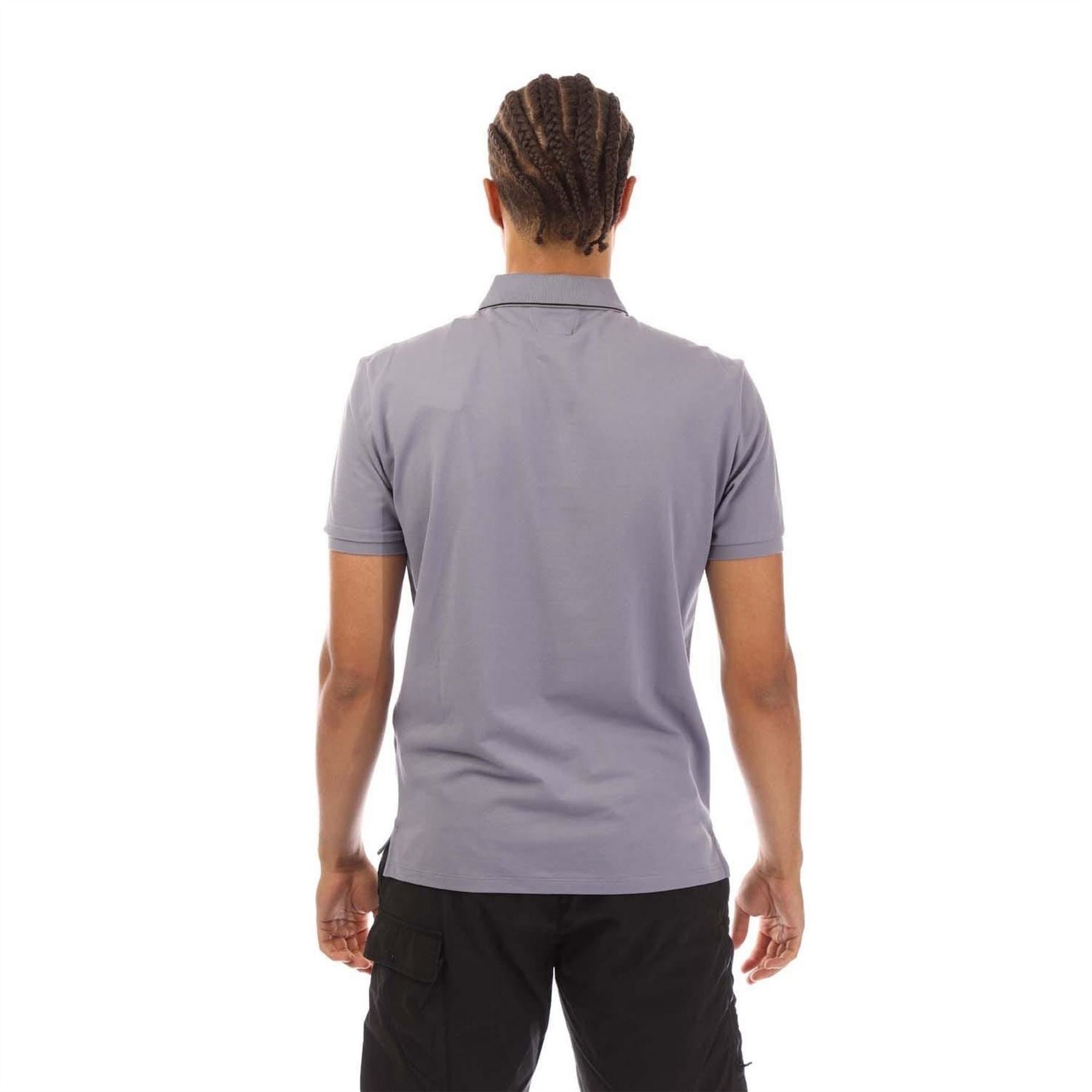 CP Company Piquet Logo Polo Shirt