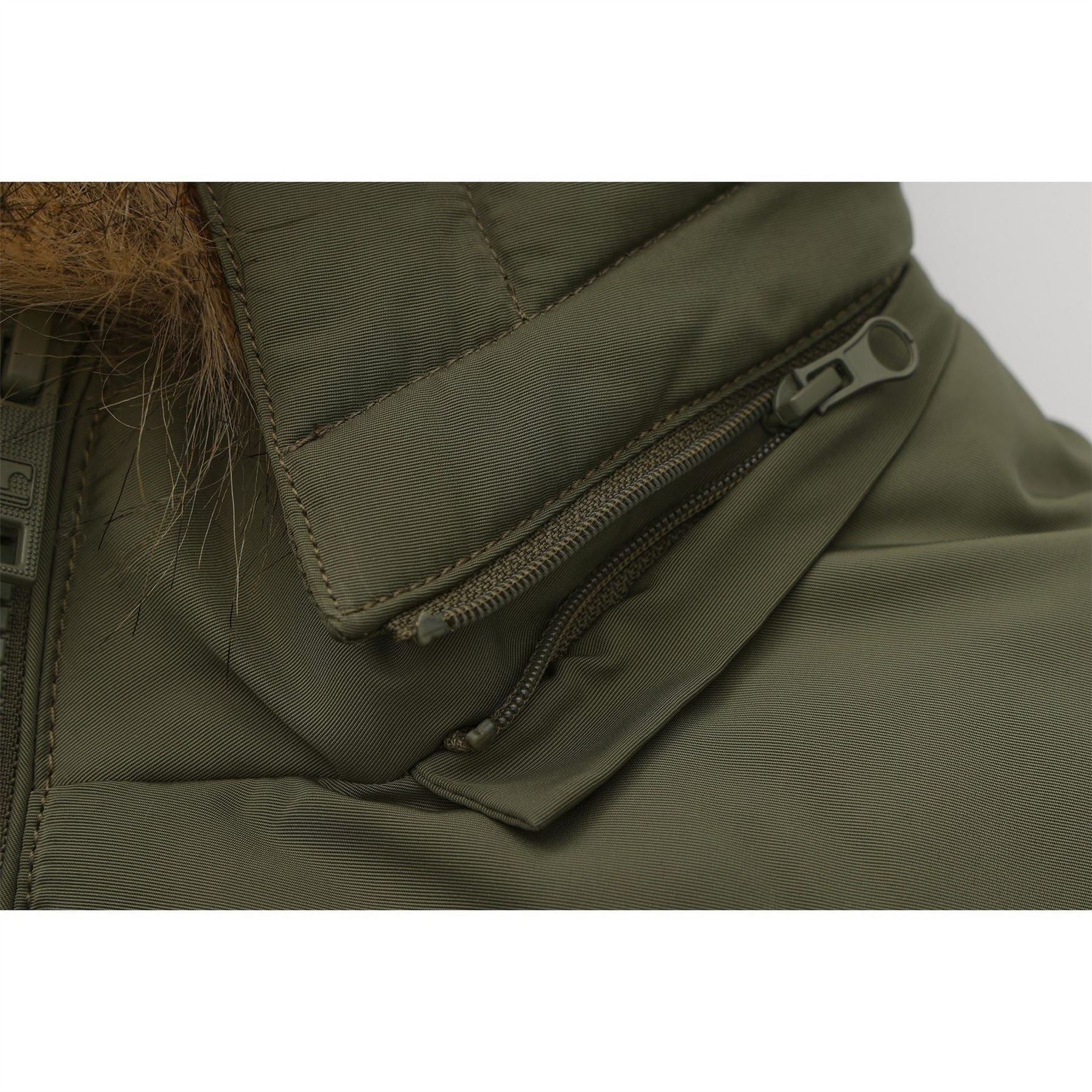 SoulCal 2 Zip Bubble Jacket For Ladies