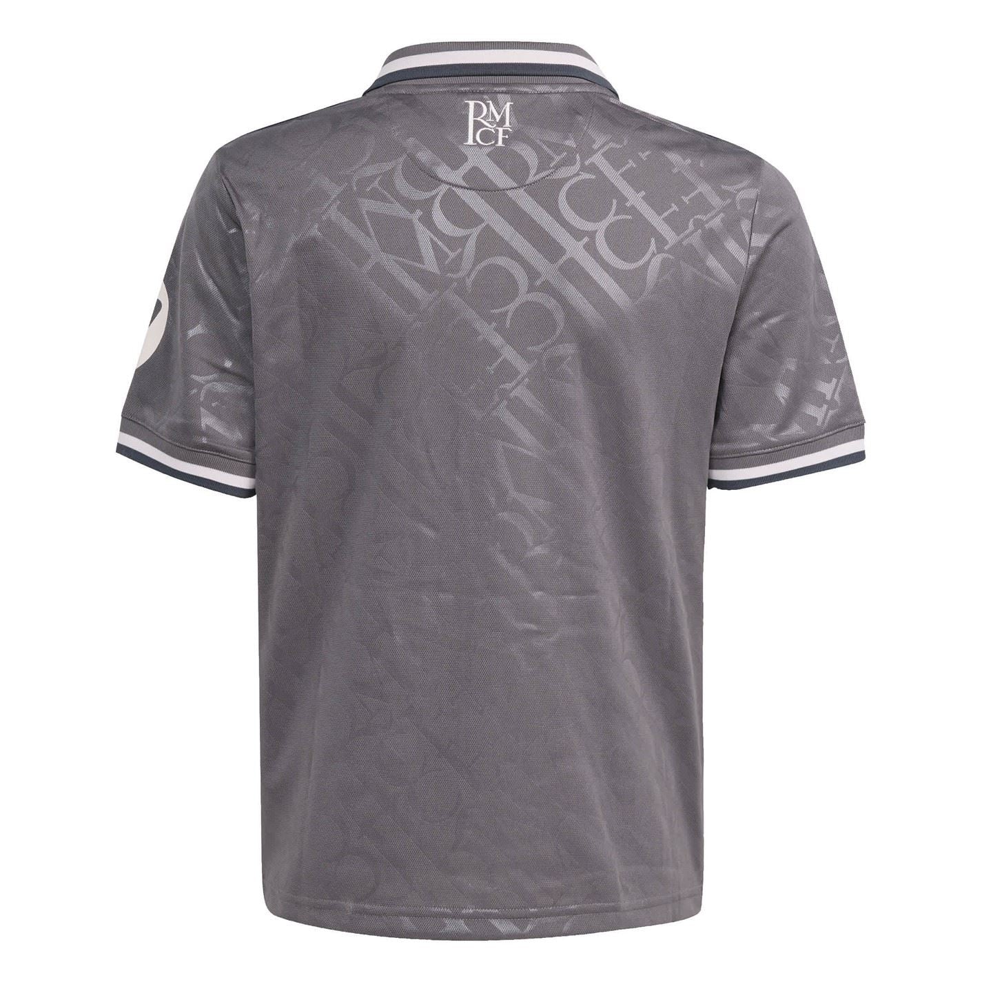 adidas Real Madrid Collared Short Sleeve Shirt