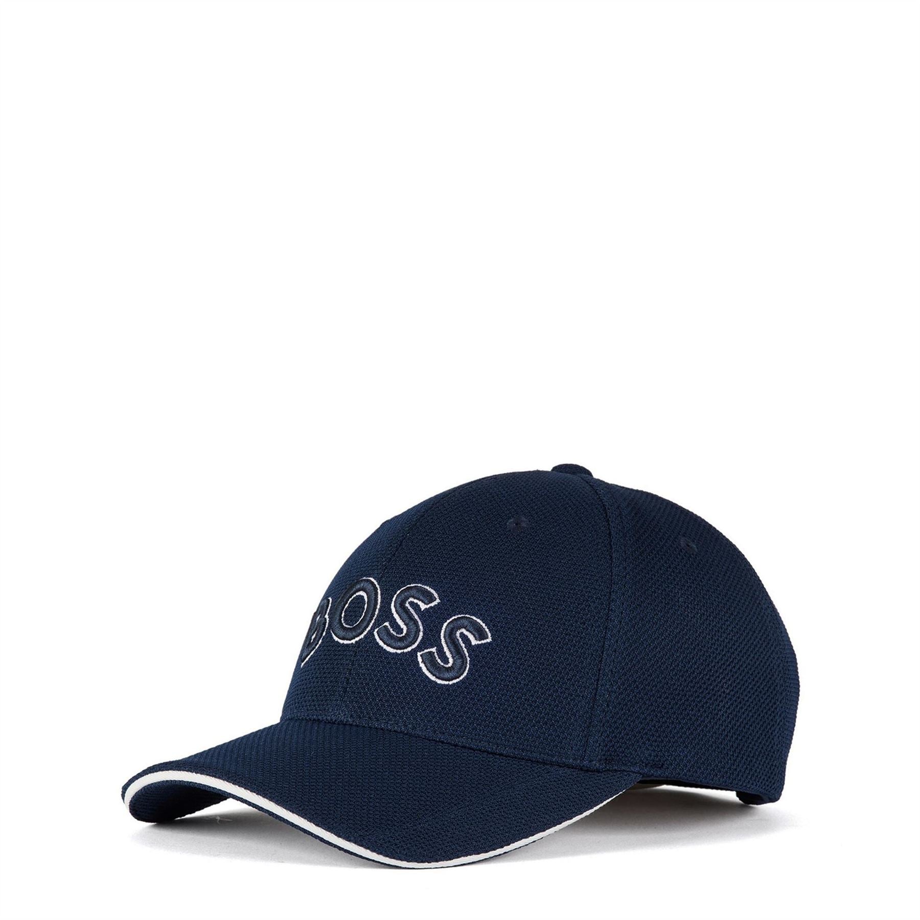 Boss BOSS Embroidered Logo Baseball Cap with Contrast Trim