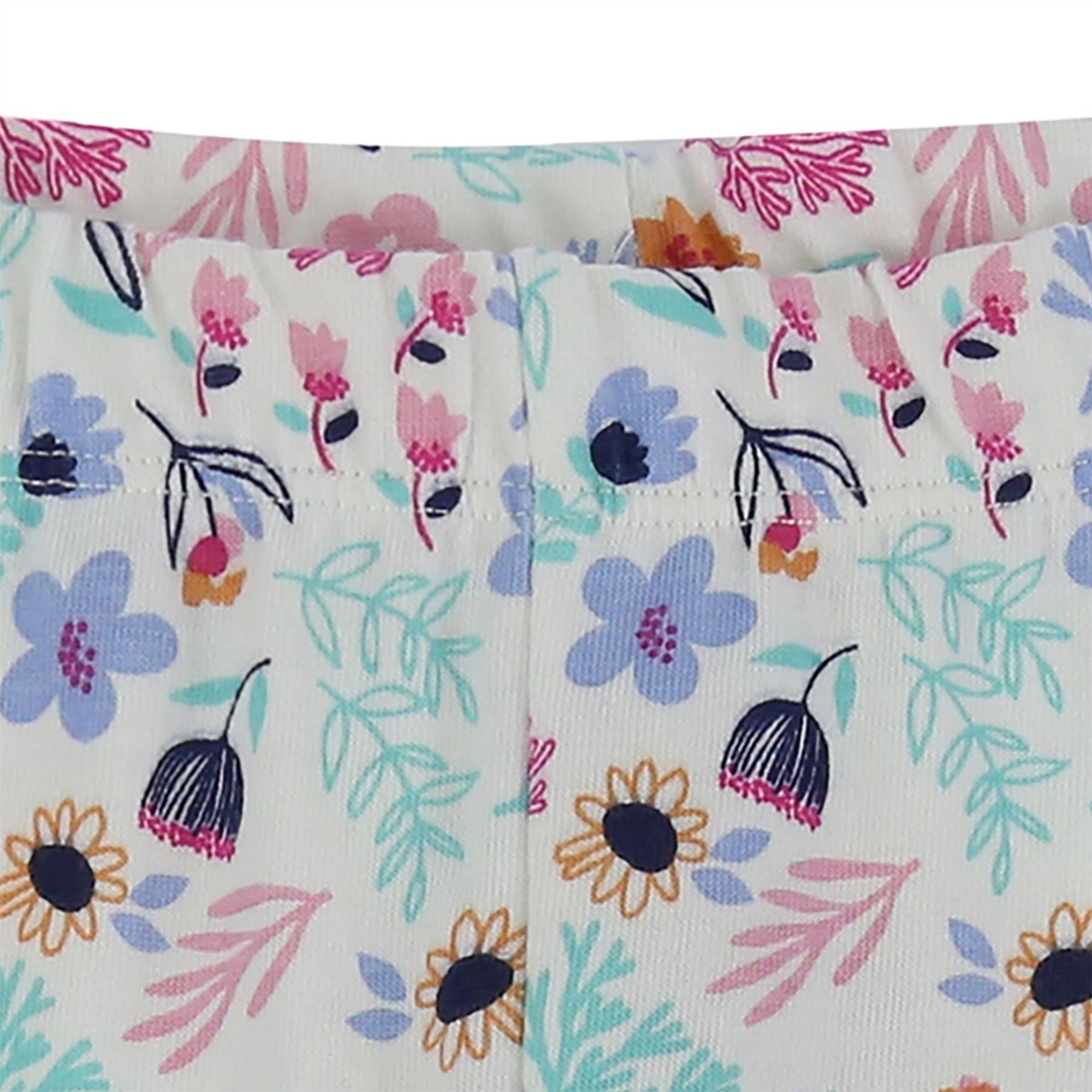 Lilly and Sid Ditsy Floral Patterned Shapewear Leggings