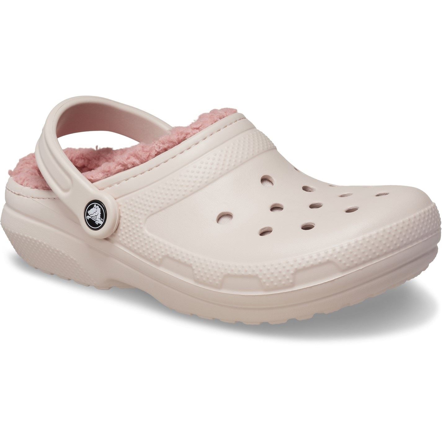 Crocs Lined Shuv Clogs with Perforated Toe