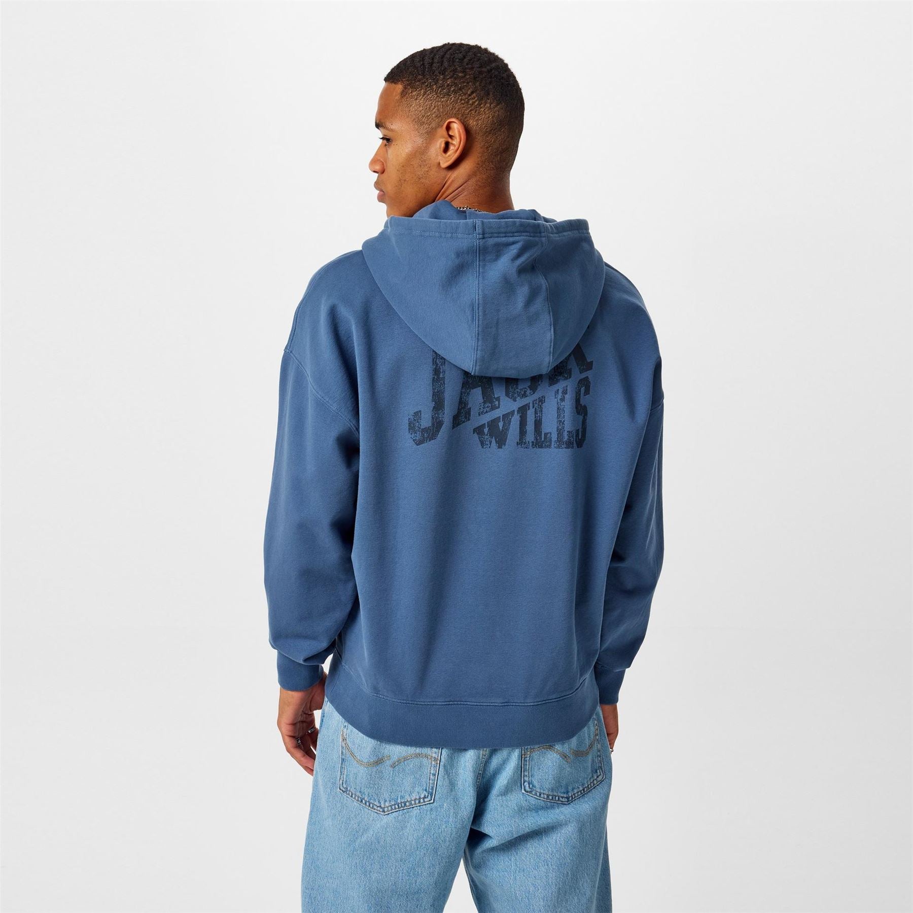 Jack Wills Hooded Hybrid Sweatshirt
