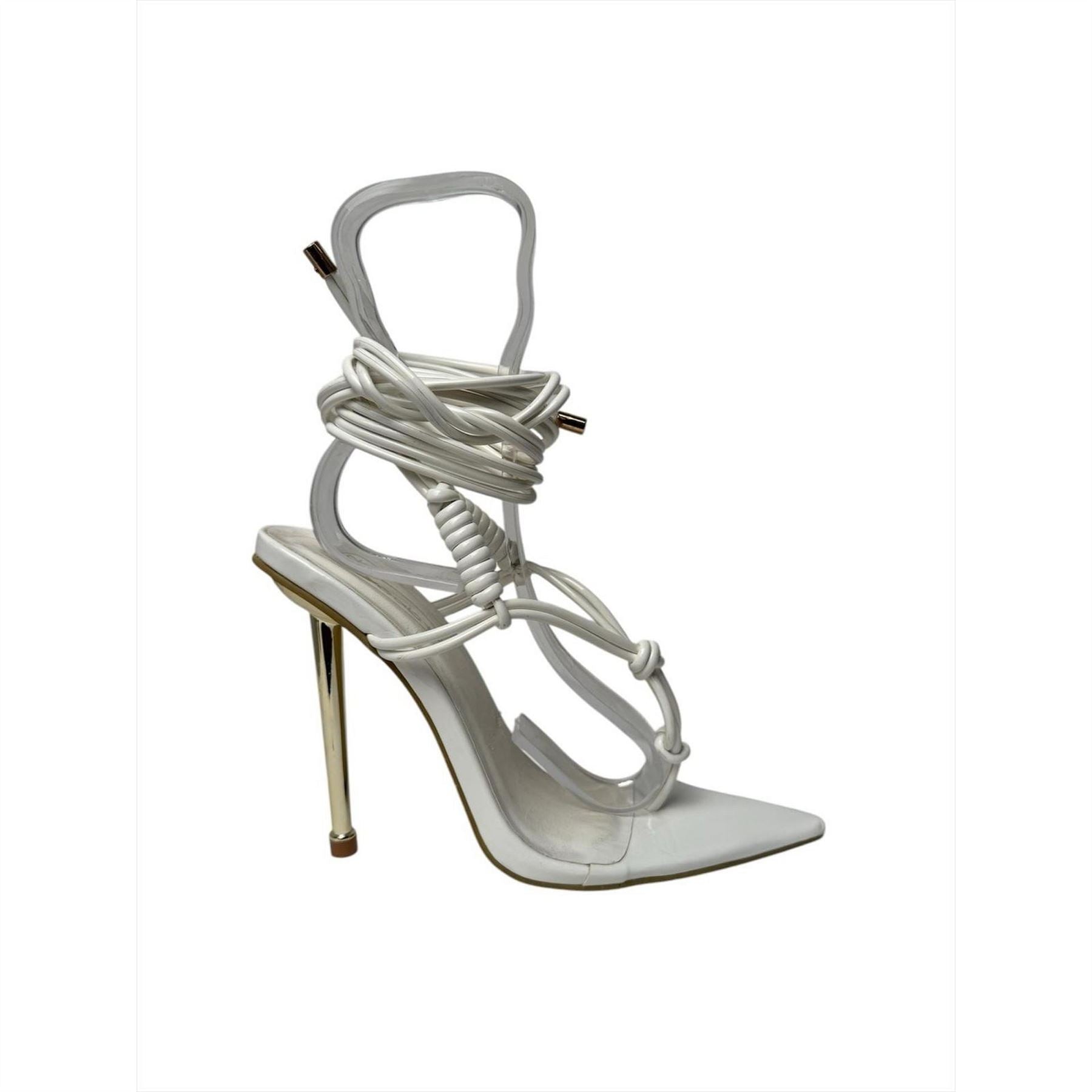No Doubt Double Strap Gladiator High Heel Sandals