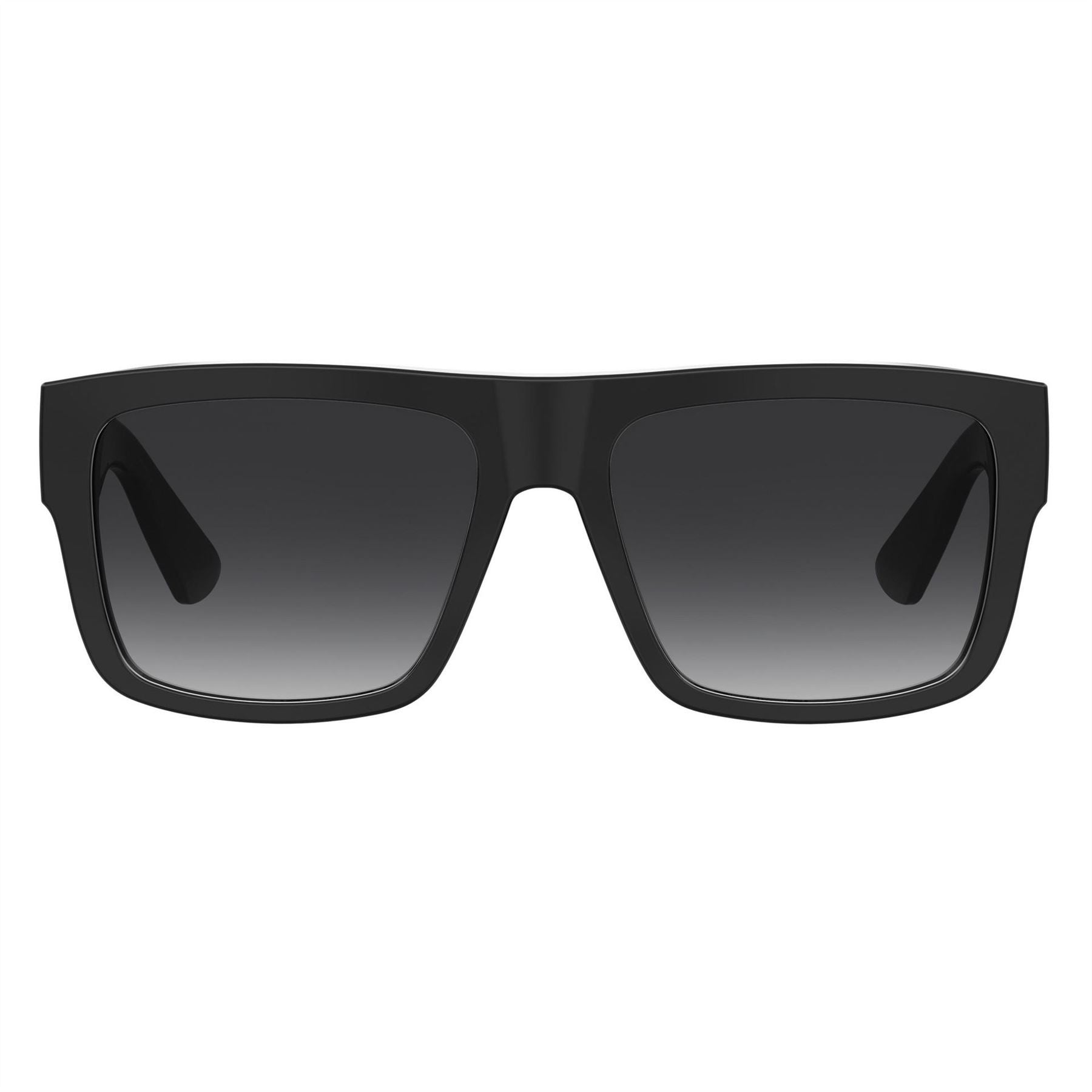 Moschino Rect Top Round Sunglasses