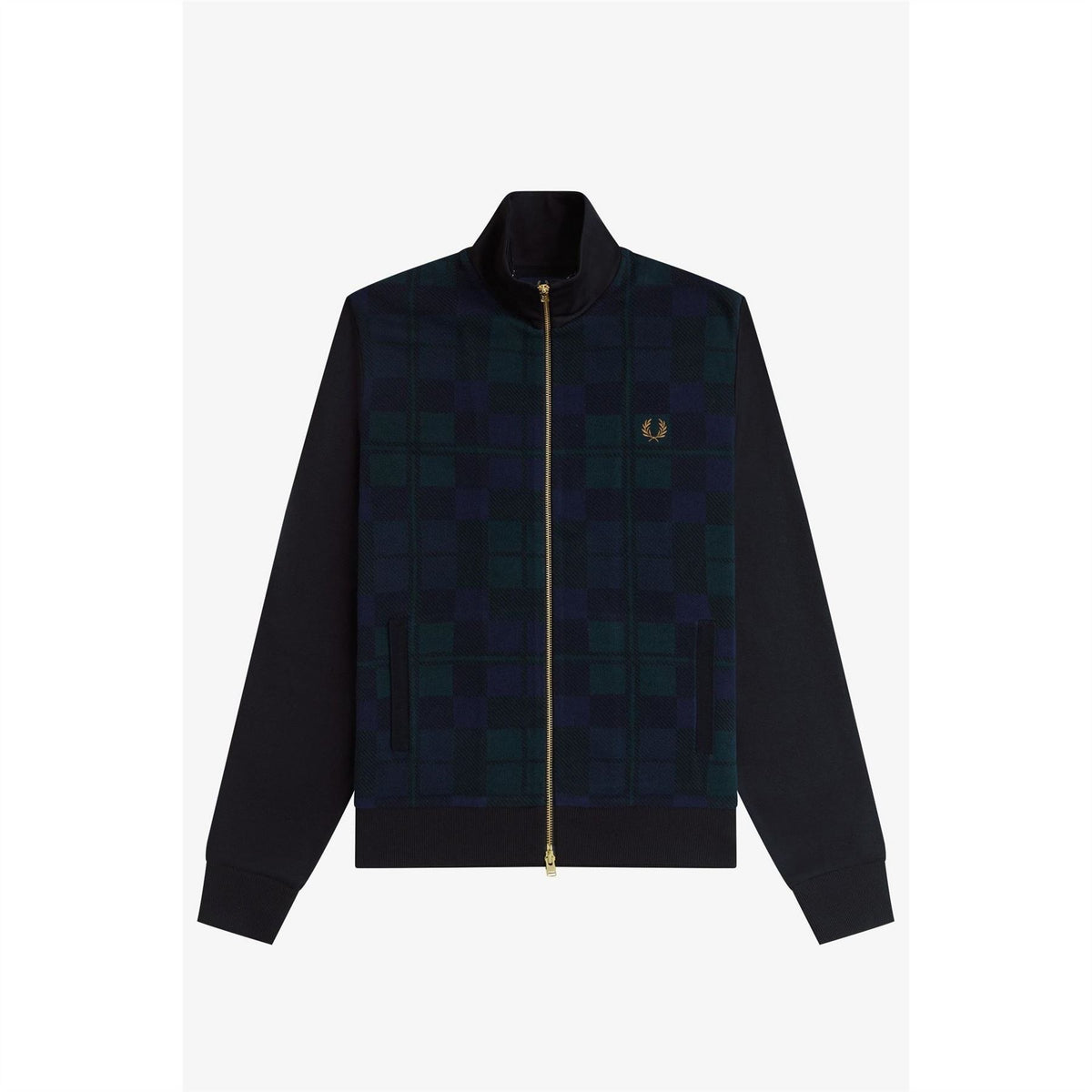 Fred Perry Tartan Tracksuit Top
