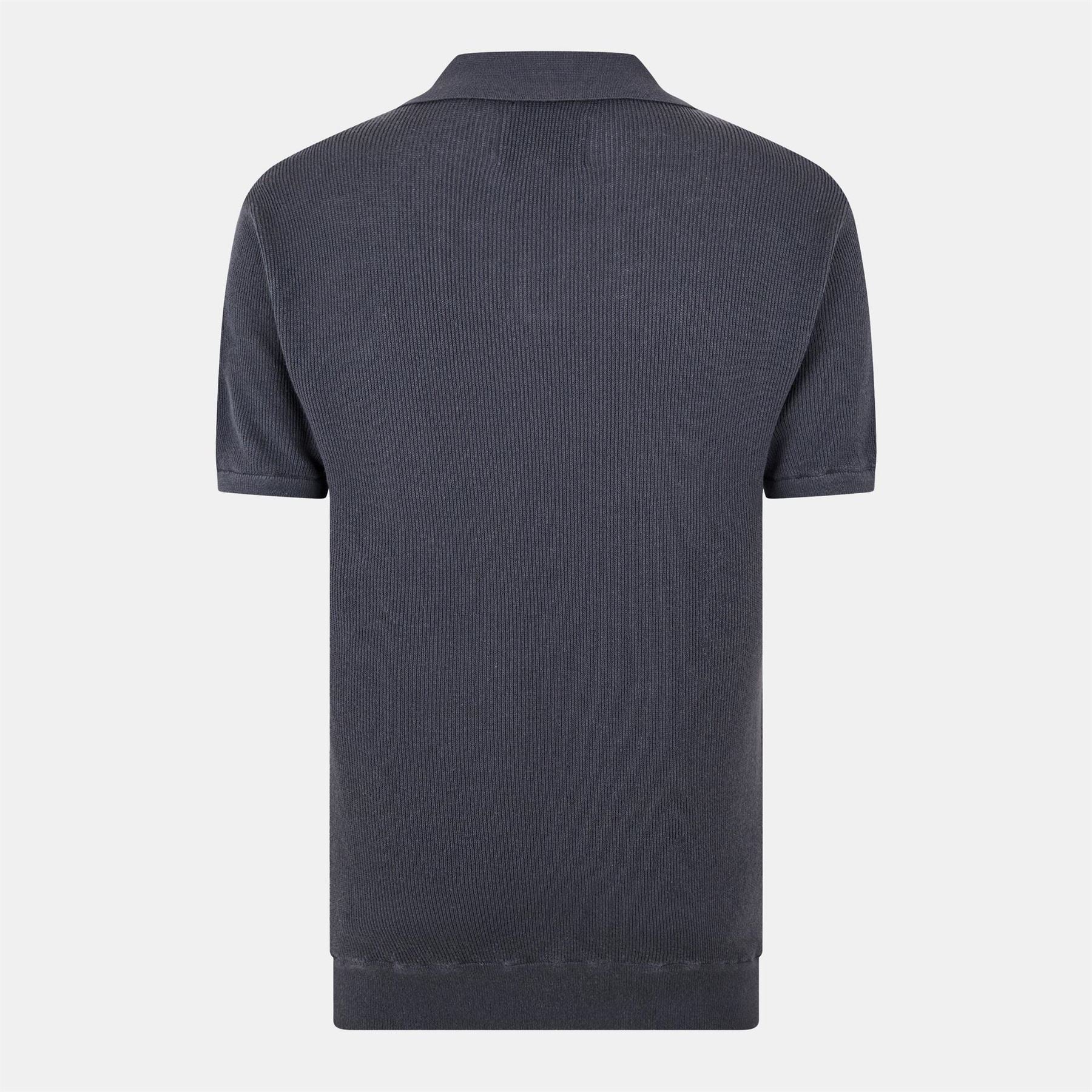 Jack Wills Ottoman Knit Short Sleeve Polo Shirt