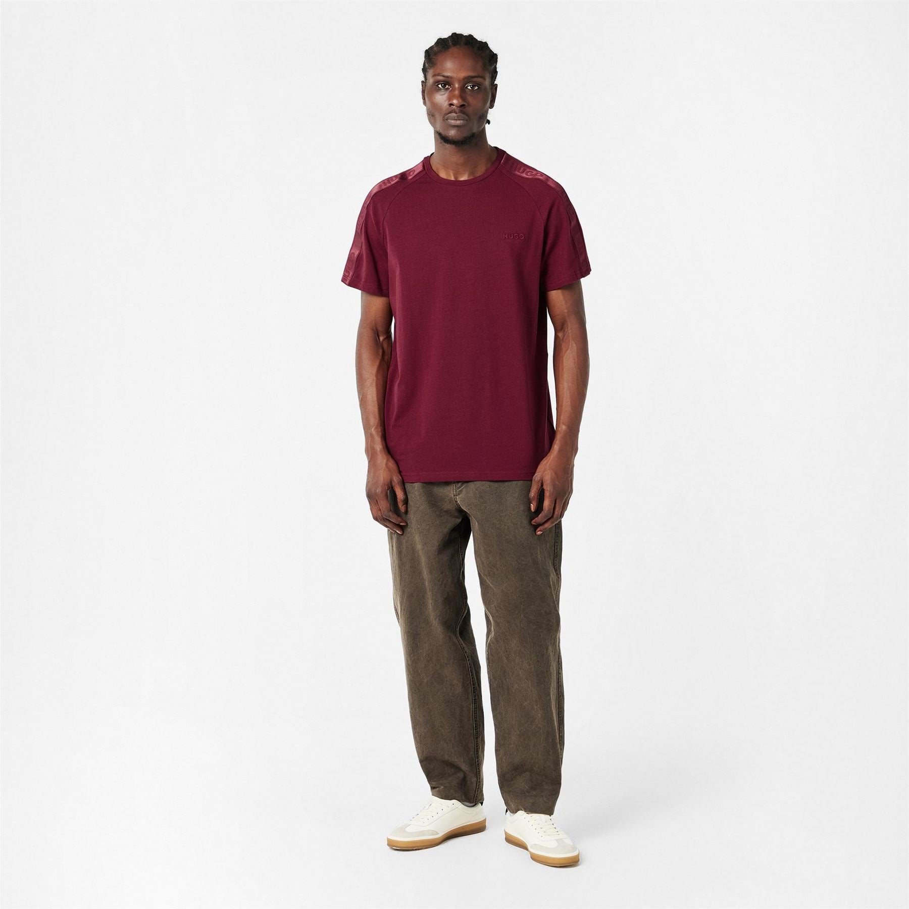 Hugo Sportstyle Lettering Regular Fit T-Shirt