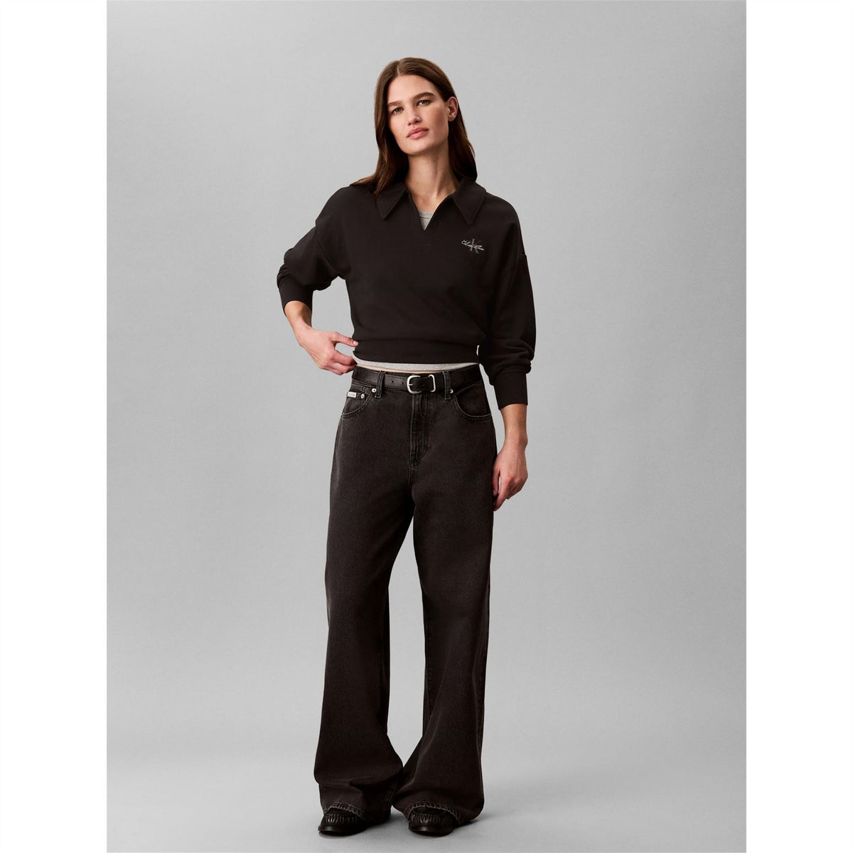 Calvin Klein Jeans Mono Col Sweatshirt