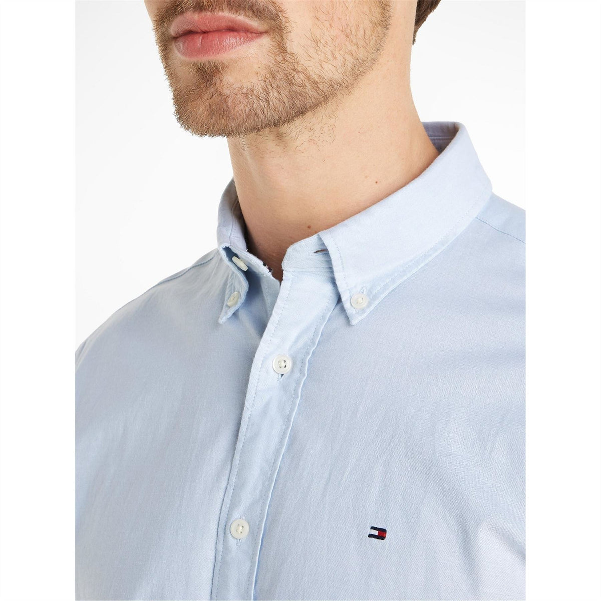 Tommy Hilfiger Flex Short Sleeve Oxford Shirt