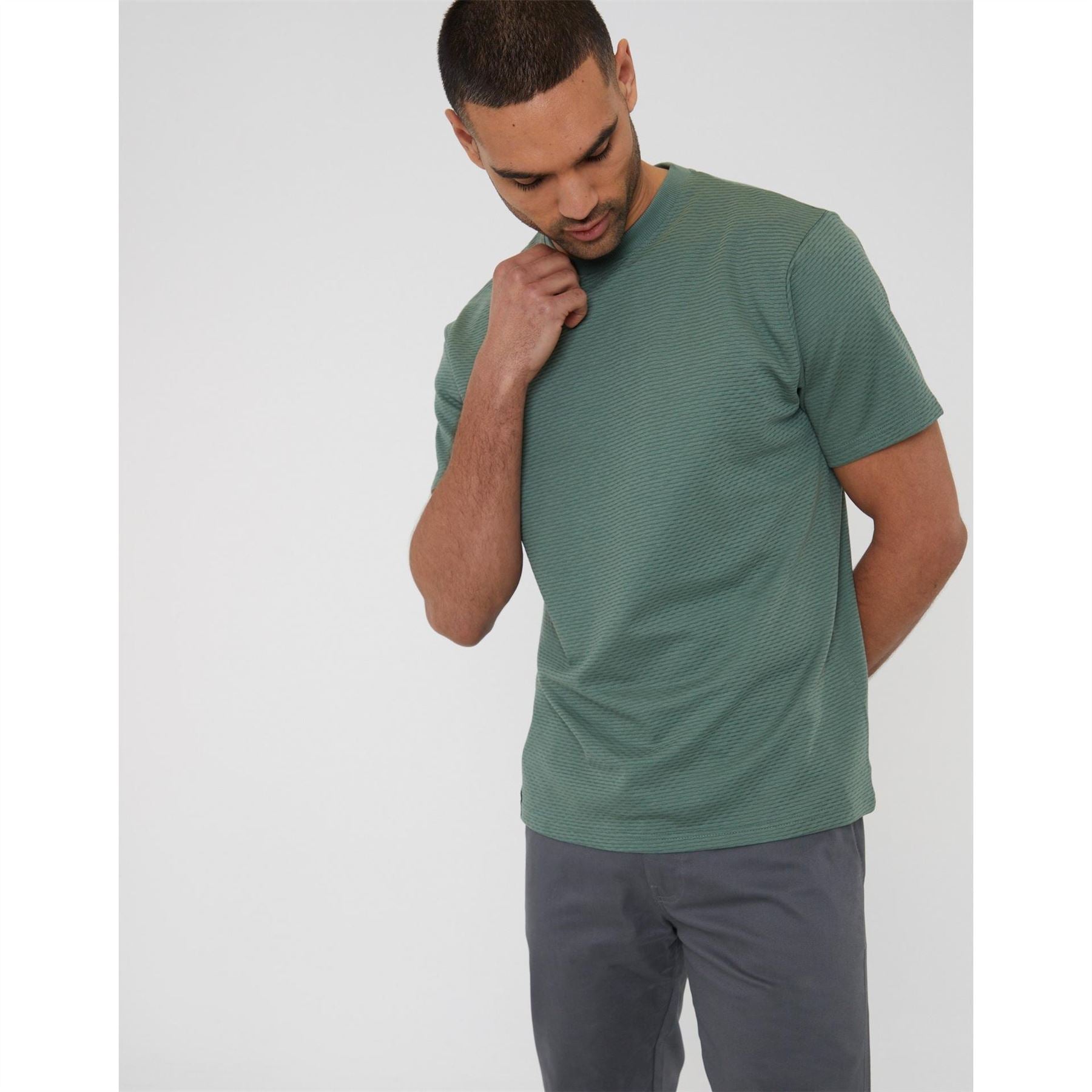 Threadbare Regular Fit Crew Neck Short Sleeve T-Shirt