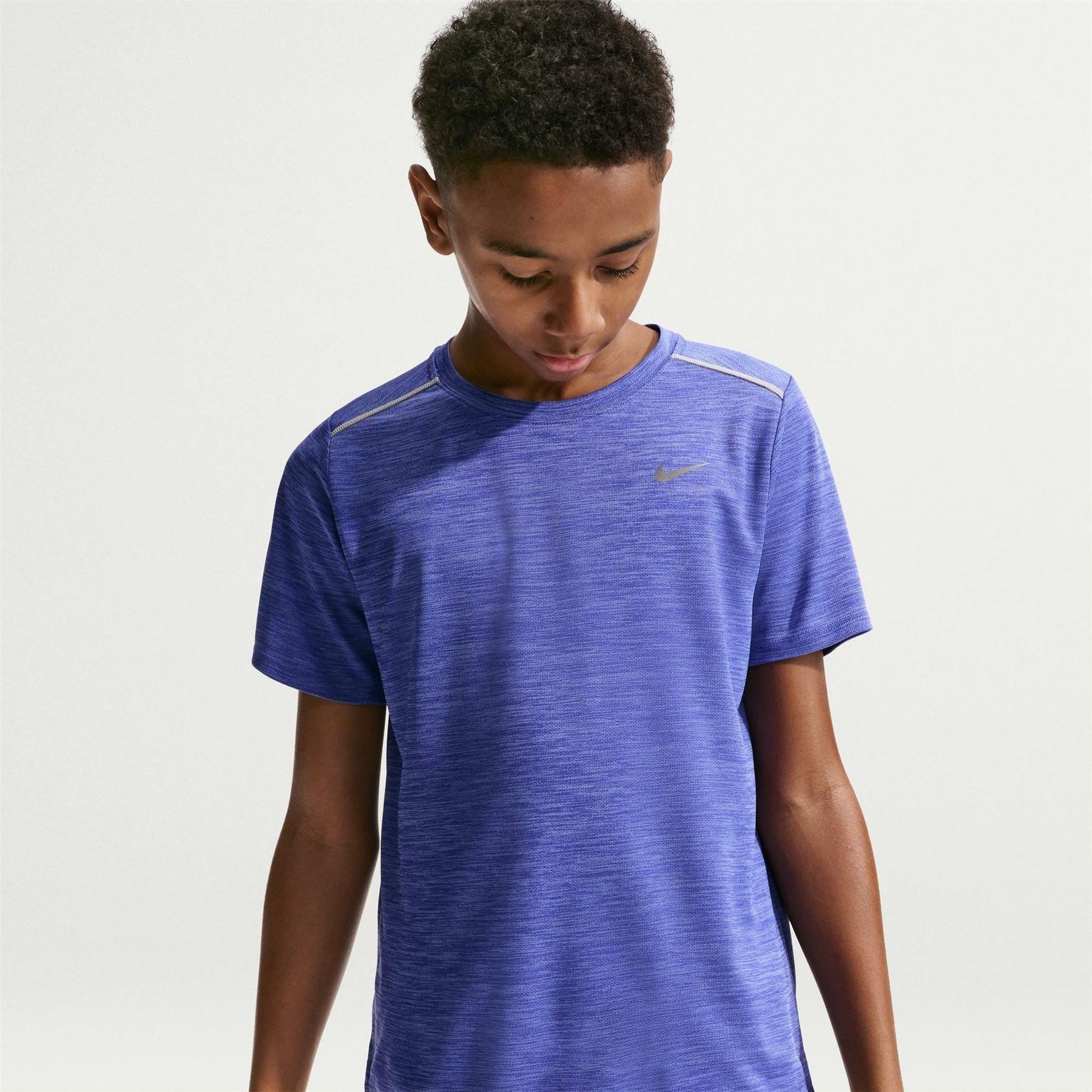 Nike Dri Fit Miler Big Kids (boys) Training Top