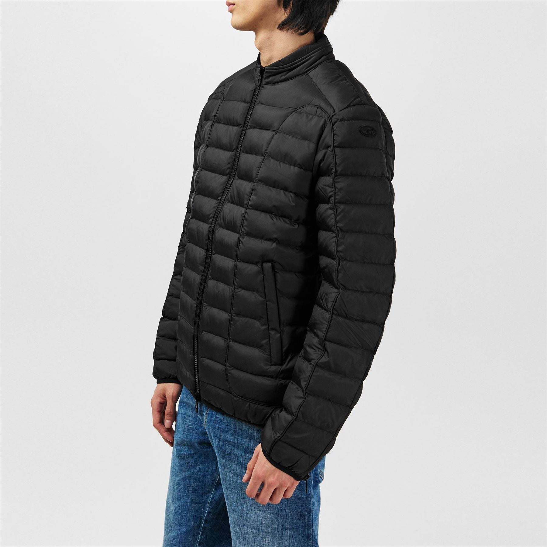 Diesel Pilot Mock Neck Puffer Jacket