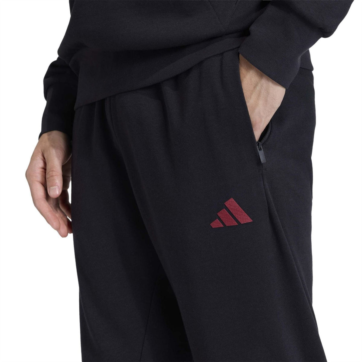 adidas Three Stripes Slim Tapered Running Pants