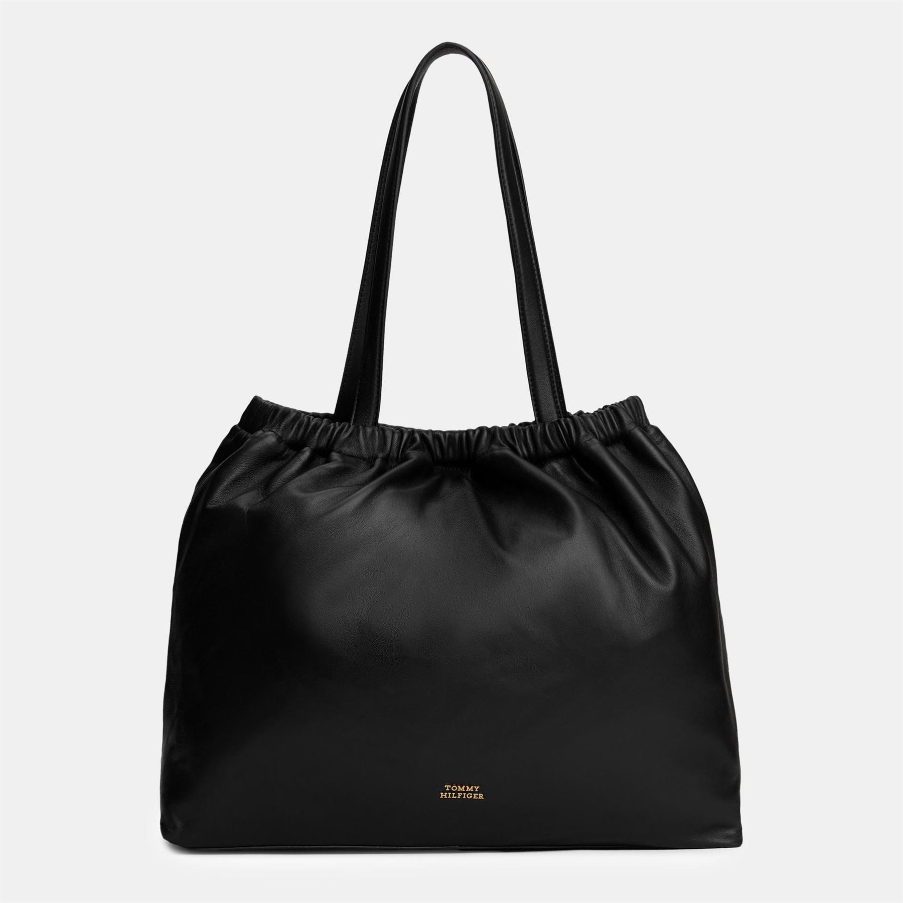 Tommy Hilfiger Rectangle Shape Tote with Gold Tone Hardware