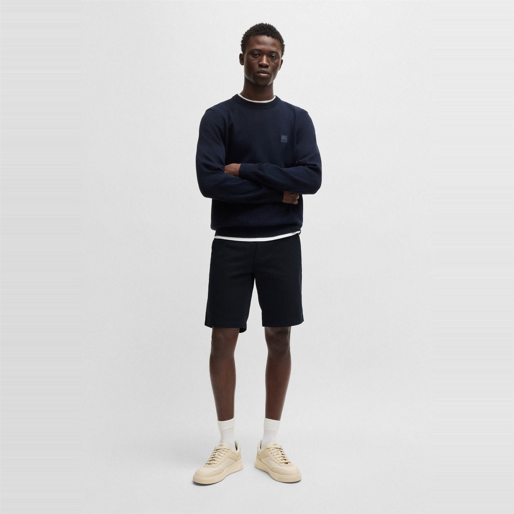 Boss Slim Fit Bermuda Chino Shorts