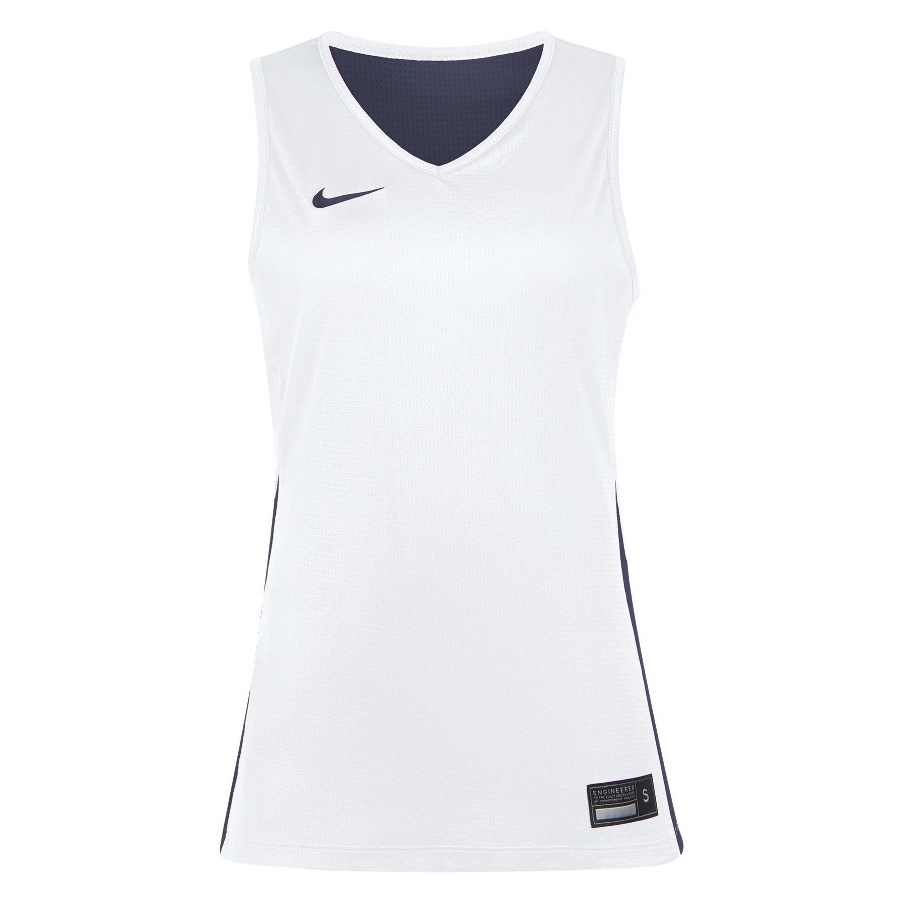 Nike V-Neck Sleeveless Regular Fit Athletic Jersey