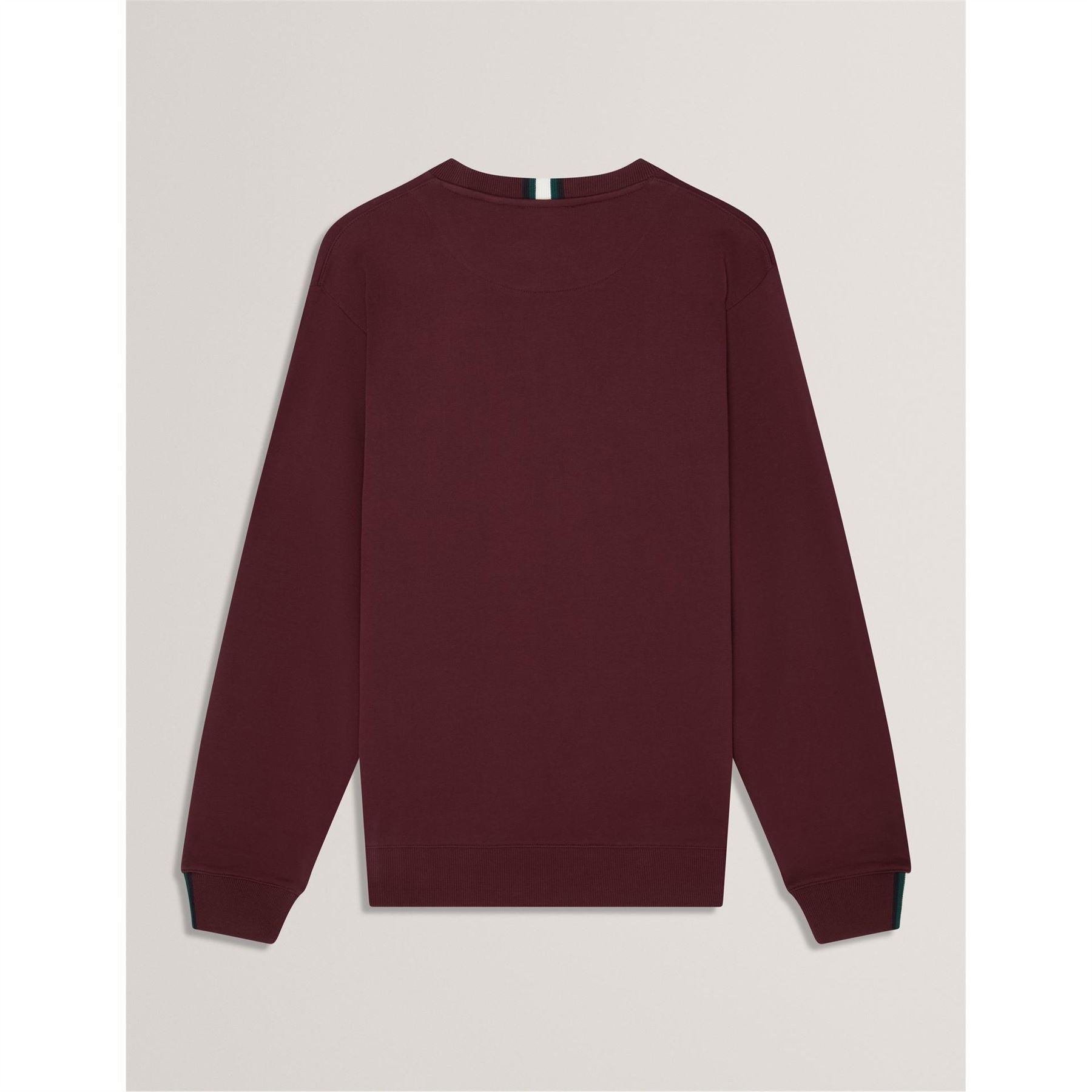 Ted Baker Long Sleeve Crew Neck Jersey Athletic Top