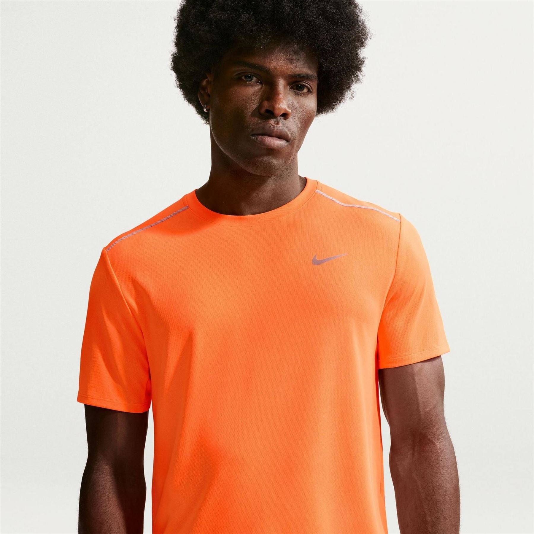 Nike Mens Drifit Miler Running Top