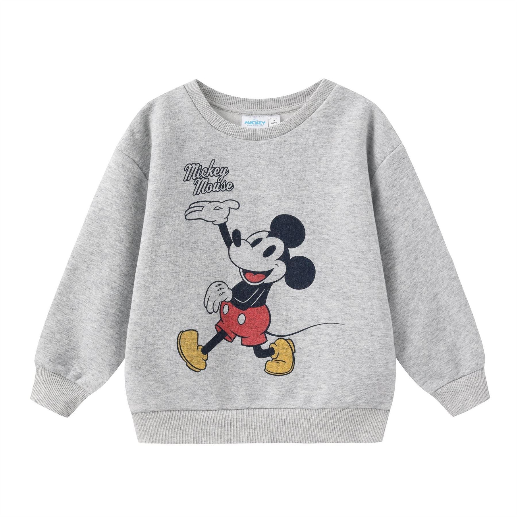 Character Mickey Mouse Crew Neck Sweatshirt