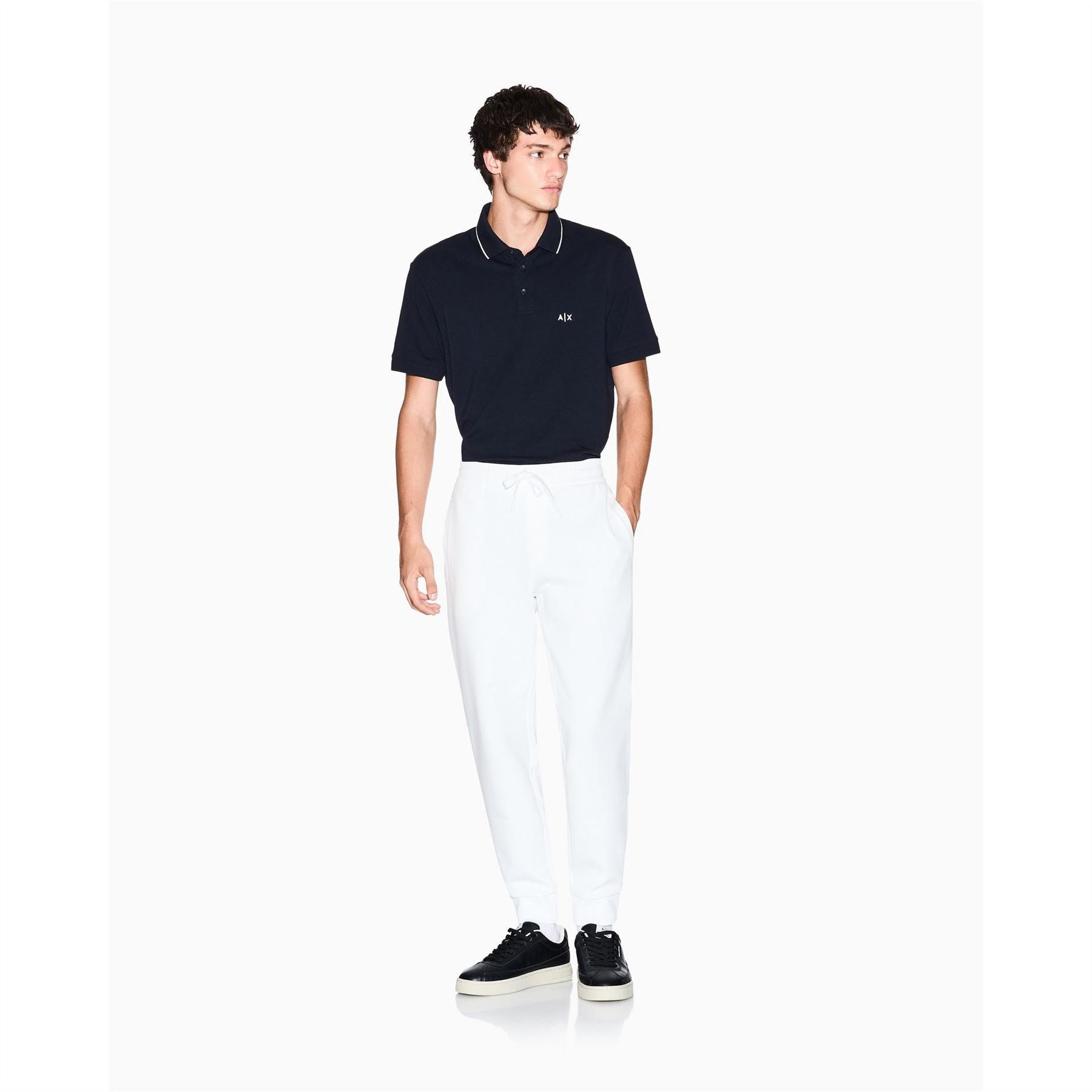 Armani Exchange Short Sleeve Polo Shirts