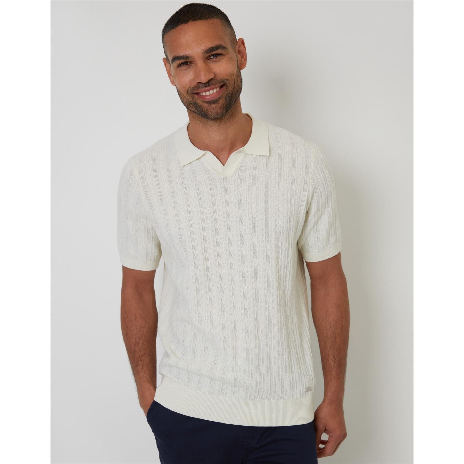 Threadbare Lynwood Collared Neck Short Sleeve Polo T-Shirt