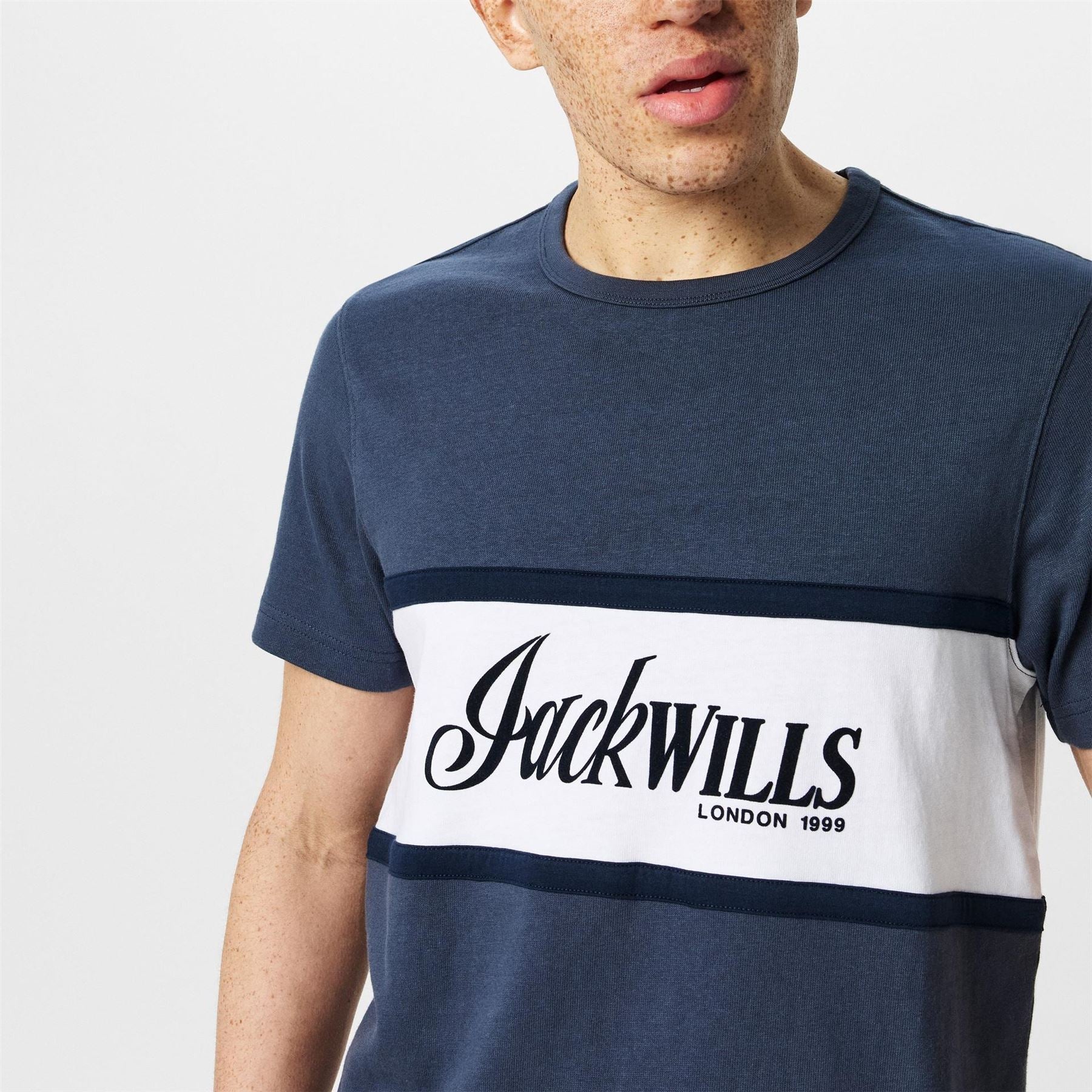 Jack Wills Jw Colour Block Regular Fit T-Shirt