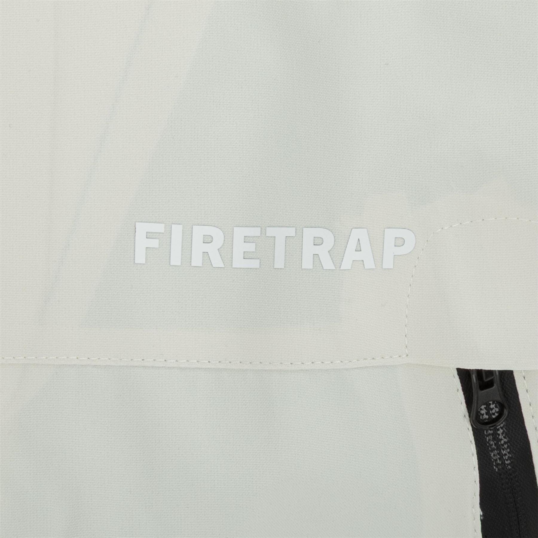 Firetrap Windproof Hooded Long Sleeve Windbreaker