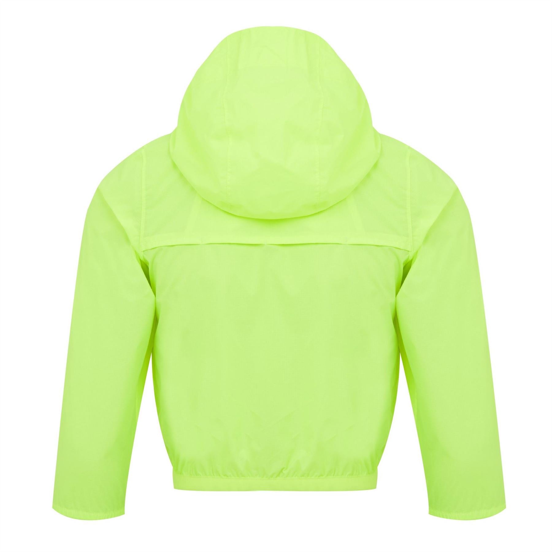 K Way Kids Claude 3.0 Waterproof Hooded Long Sleeve Rain Anorak